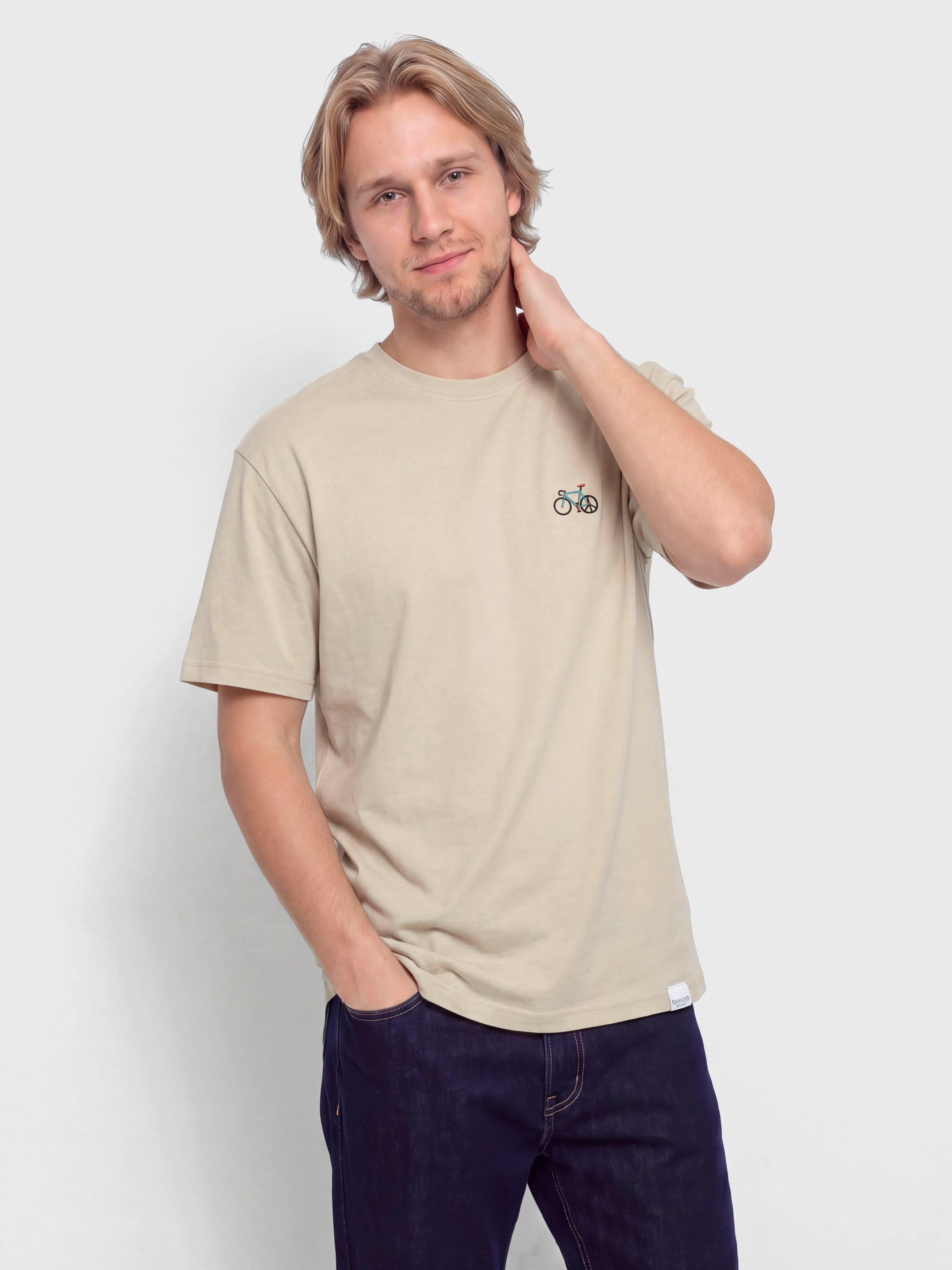 Iriedaily Peaceride Emb T-Shirt (sandstone)