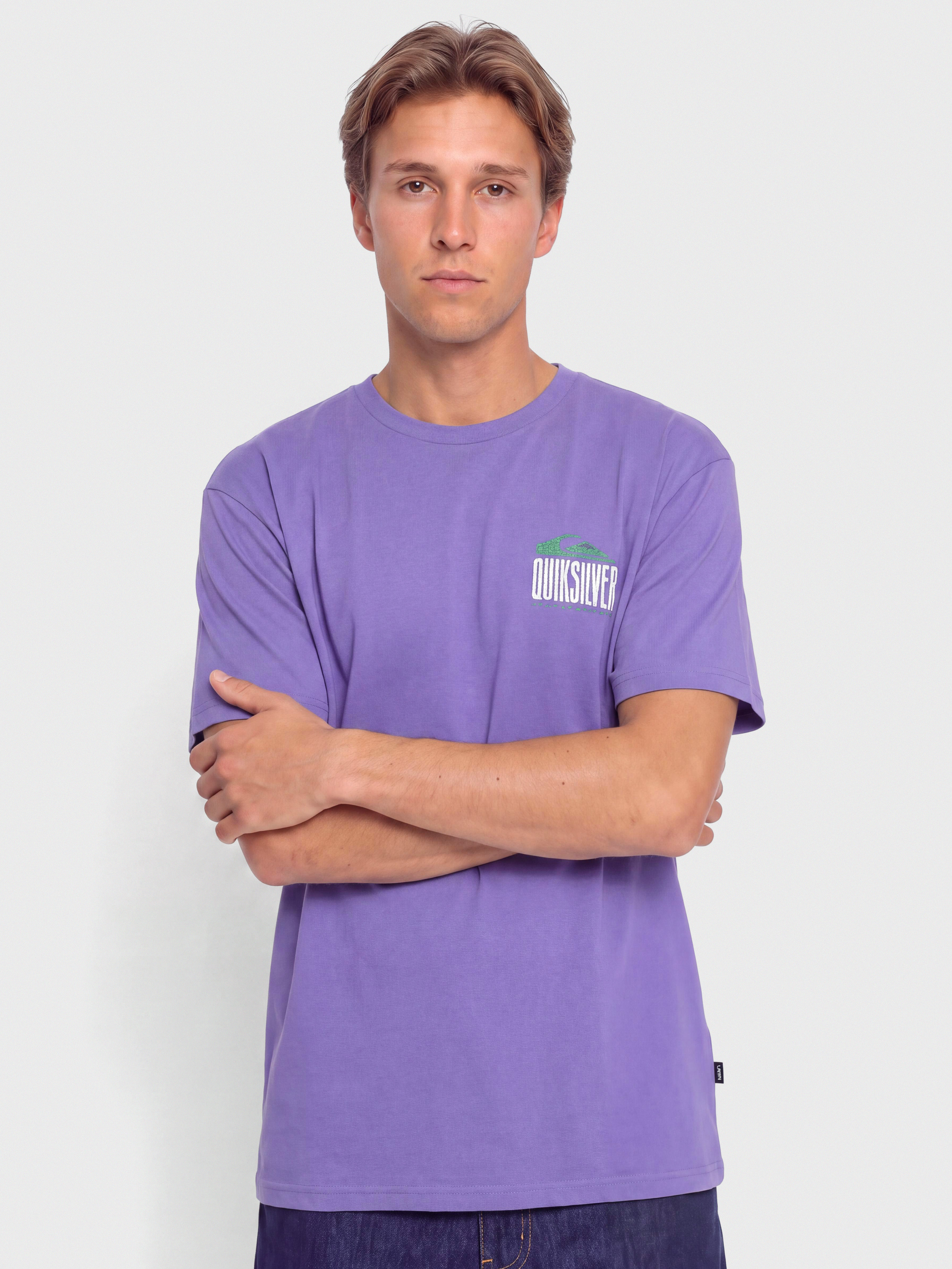 Quiksilver World Force T-Shirt (dusted peri)