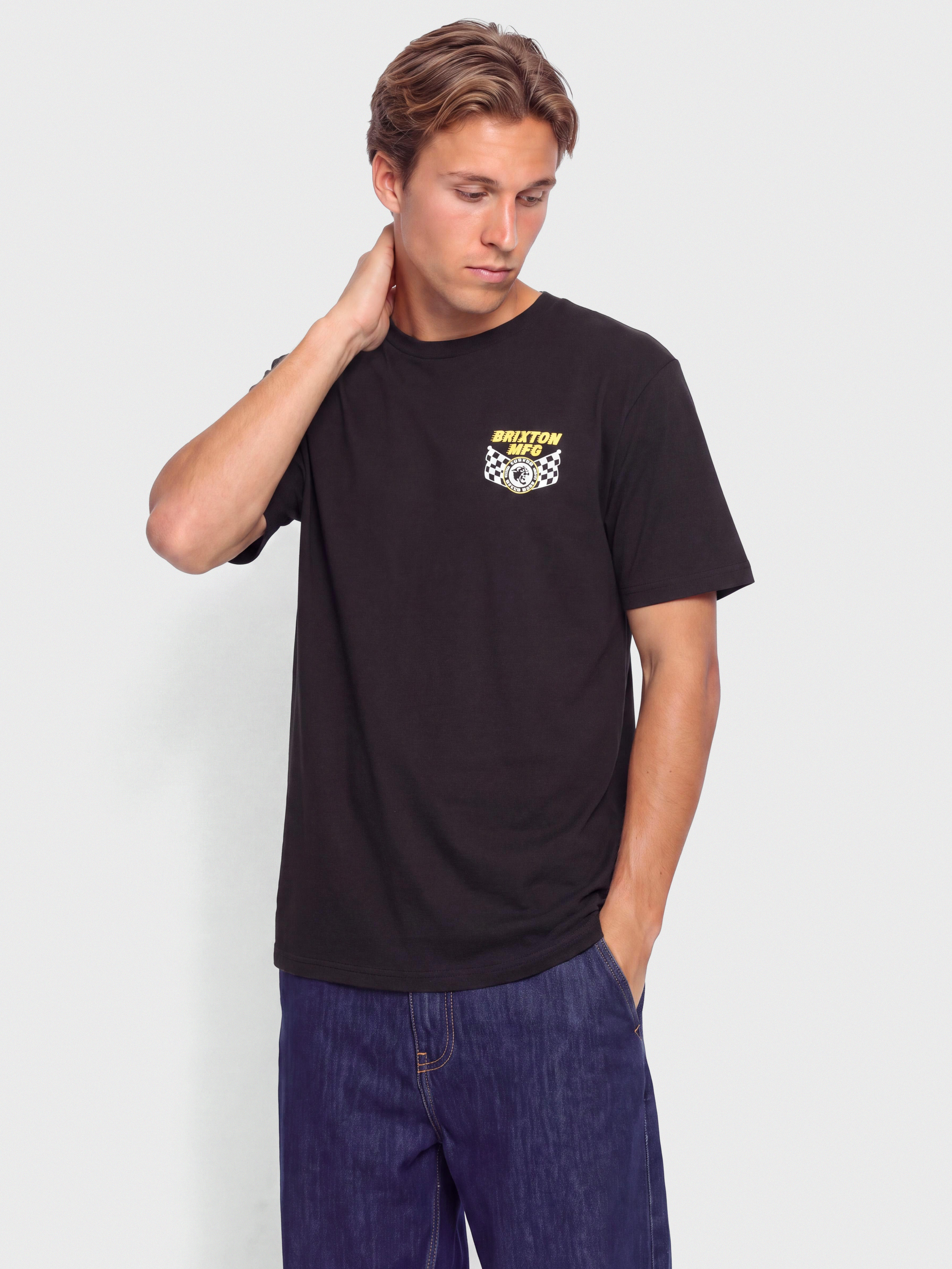 Brixton Dunbar Stt T-Shirt (black)