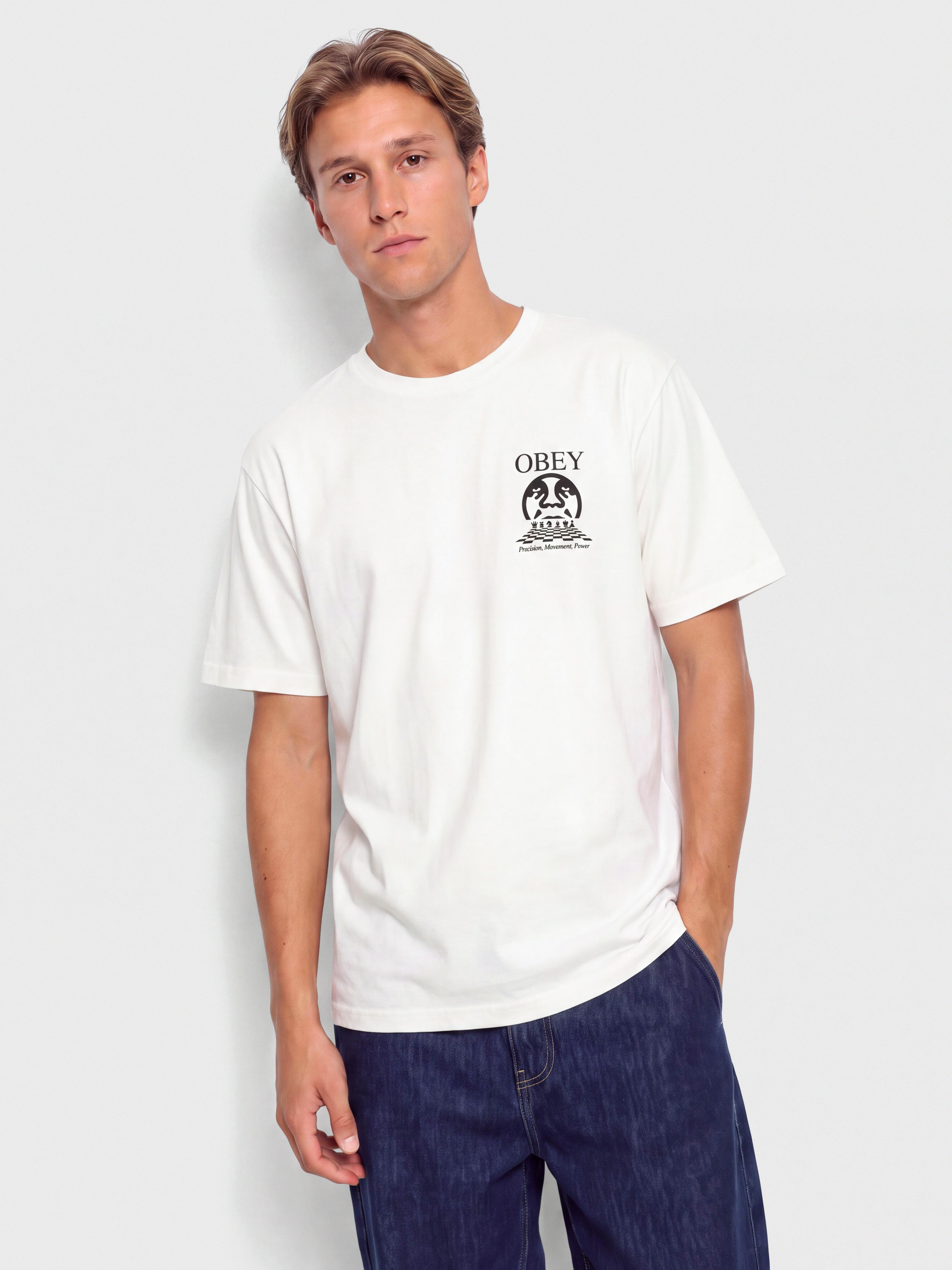 OBEY Obey Precision T-Shirt (pigment vintage white)