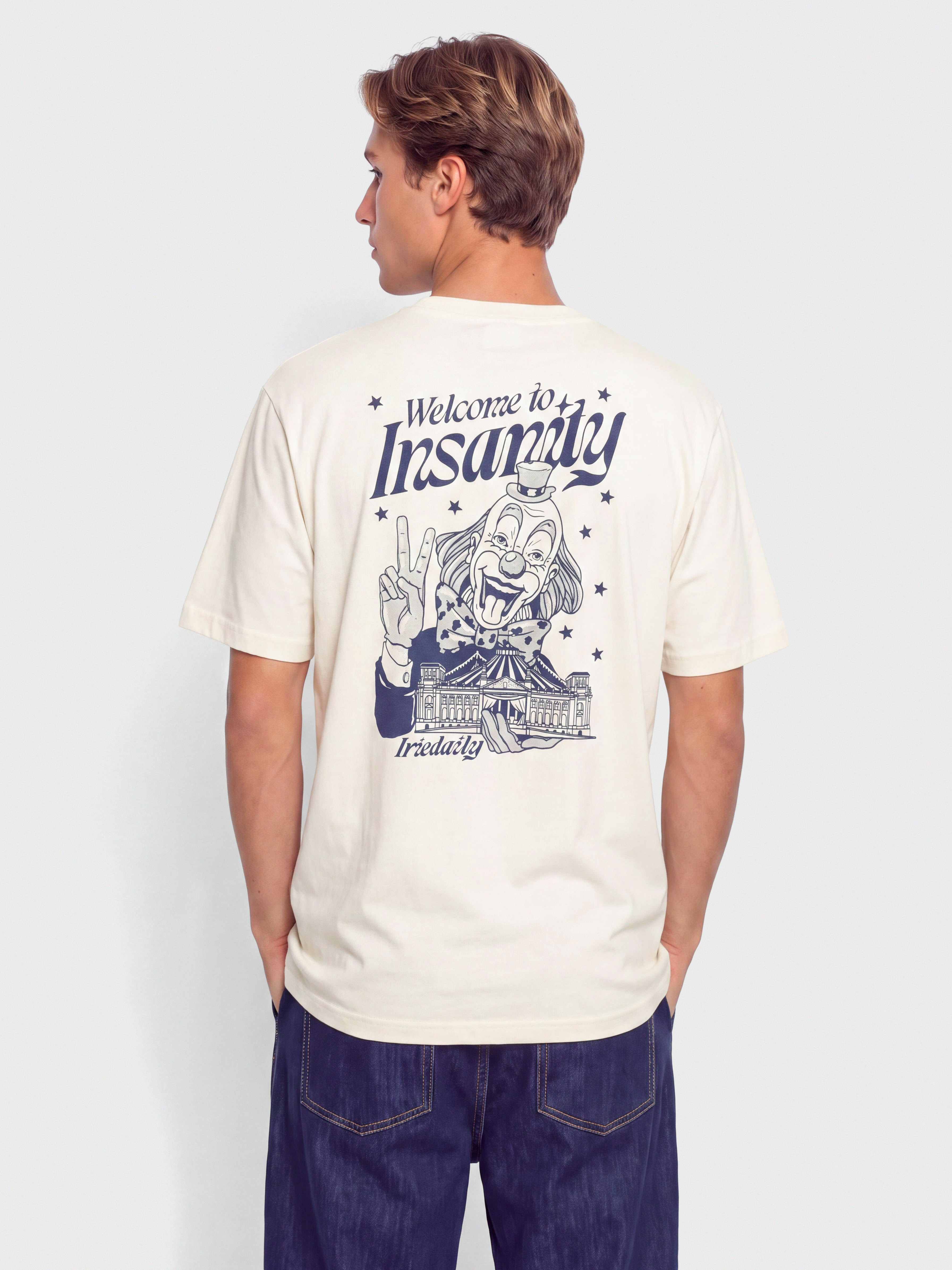 Iriedaily Clownsanity T-Shirt (undyed)