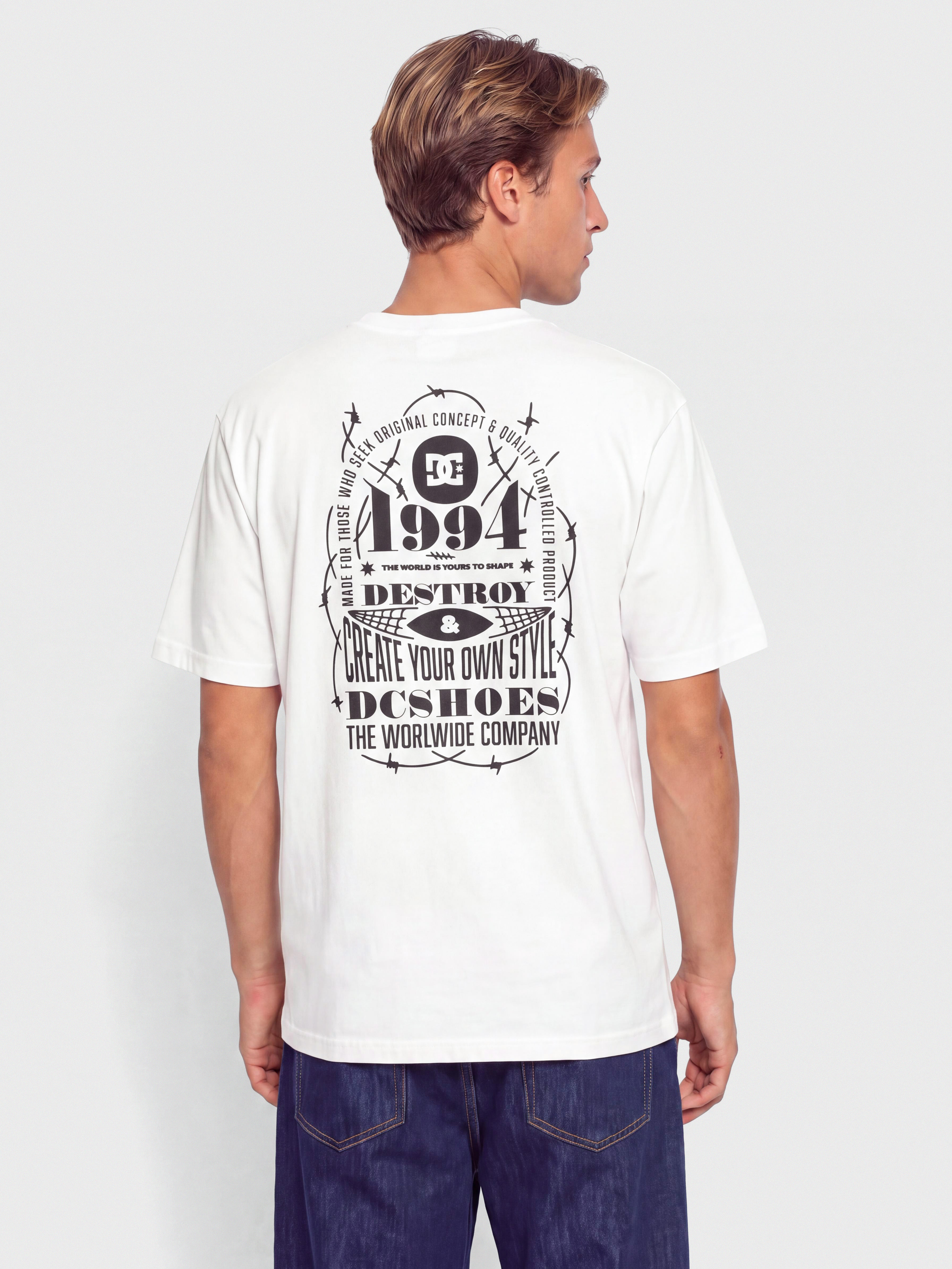 DC Shape Or Destroy T-Shirt (white)