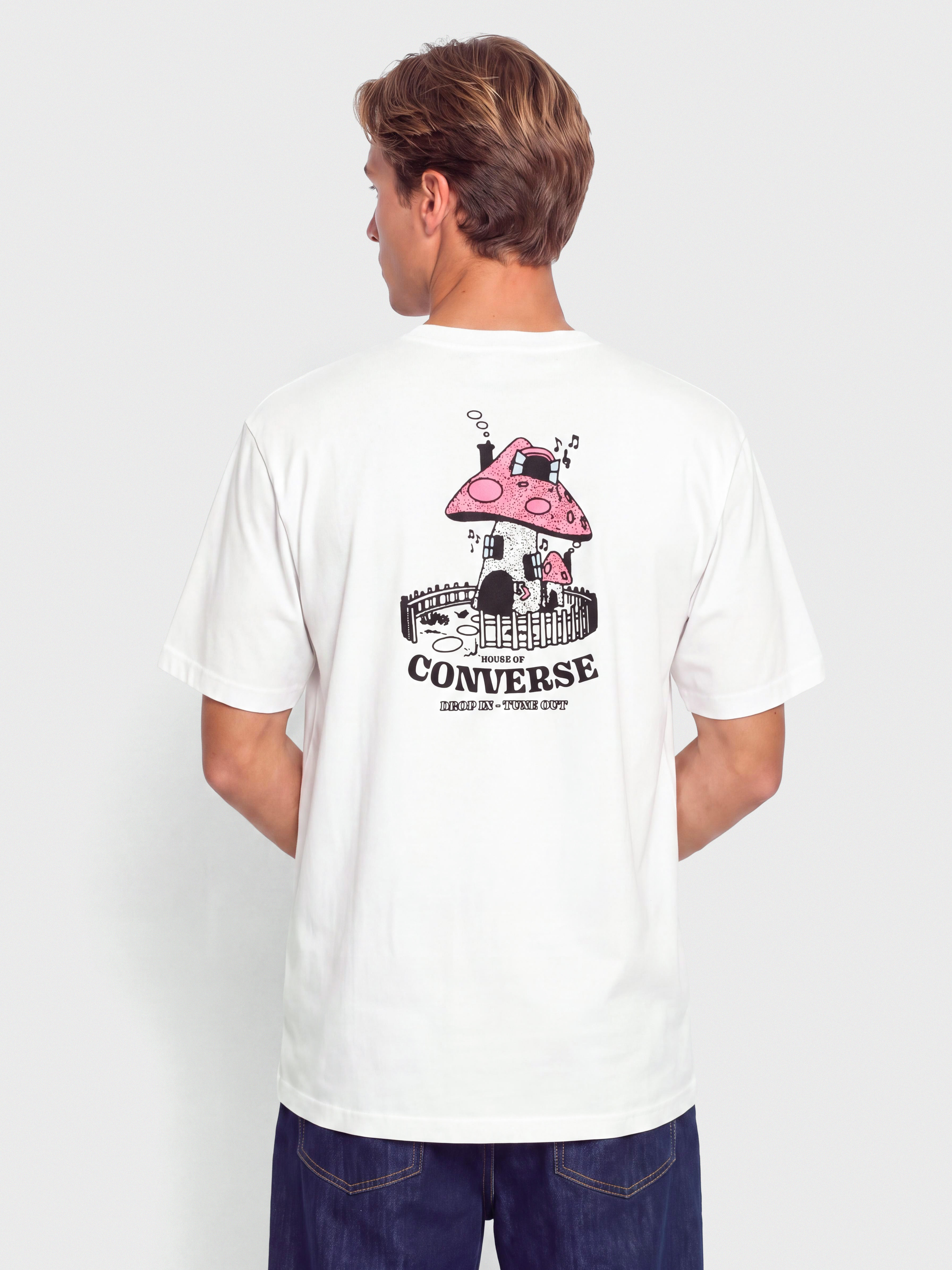 Converse Mushroom House T-Shirt (optical white)