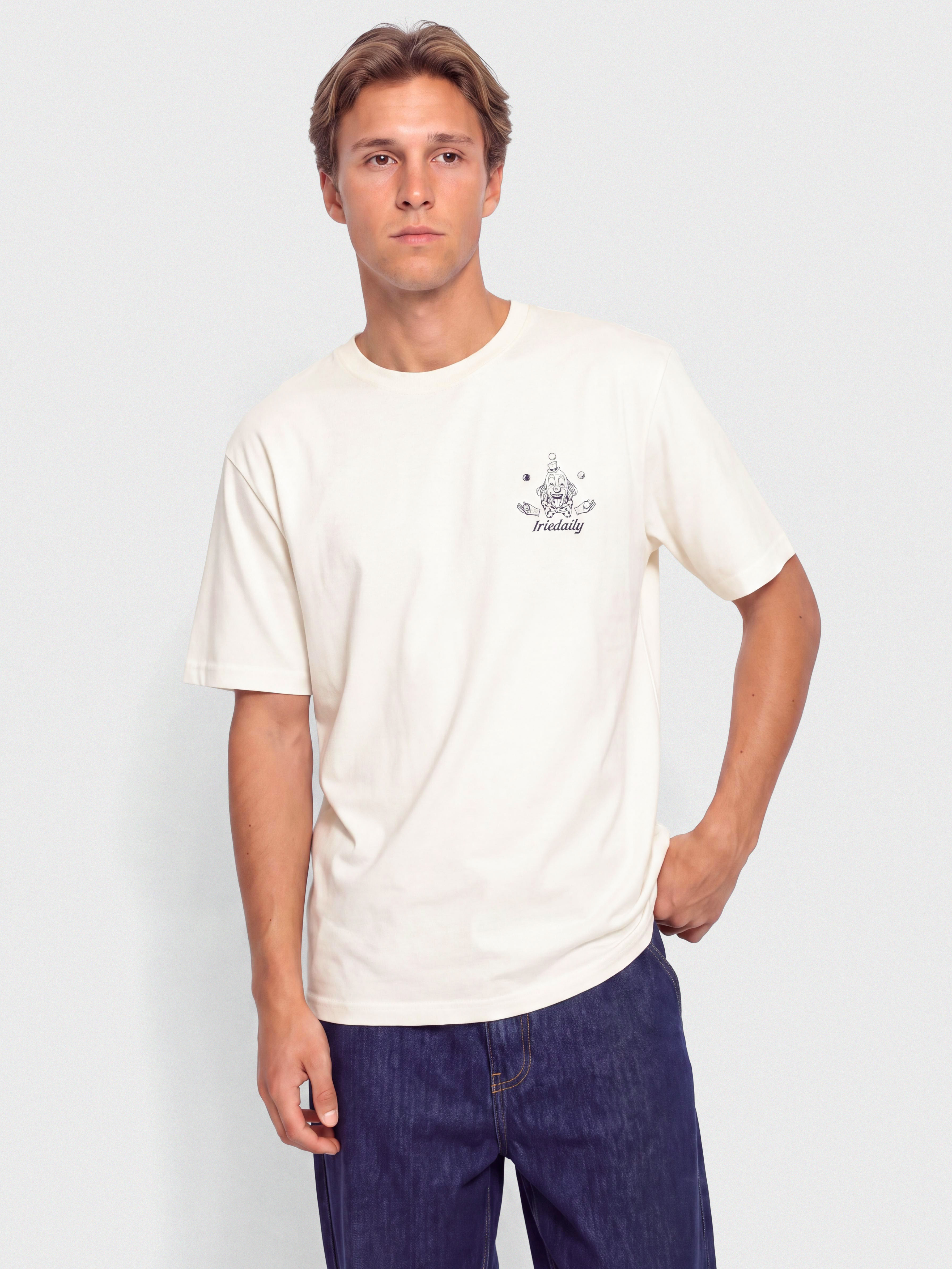 Iriedaily Clownsanity T-Shirt (undyed)