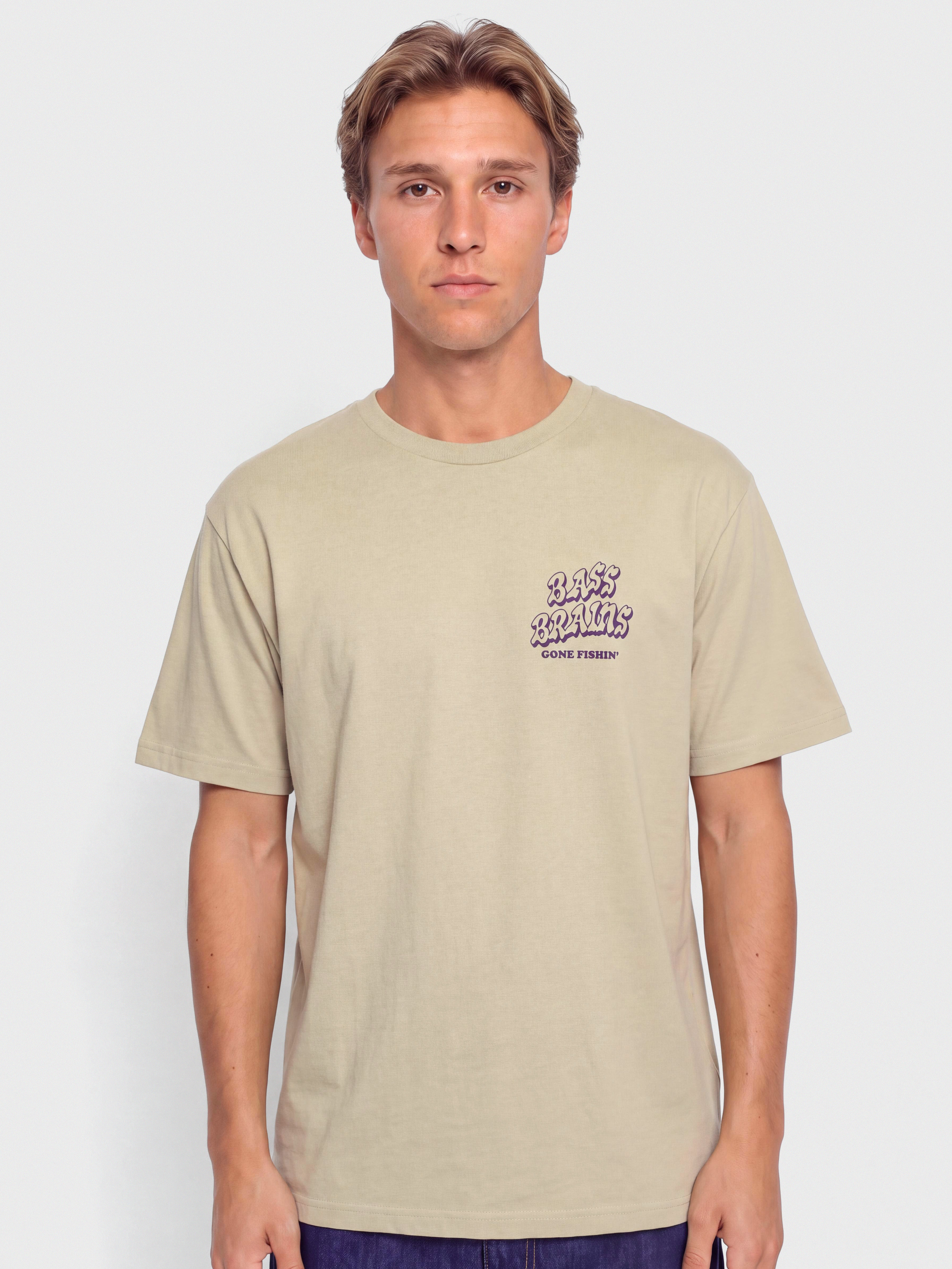 Brixton Bass Brains Gf T-shirt (sustained grey)