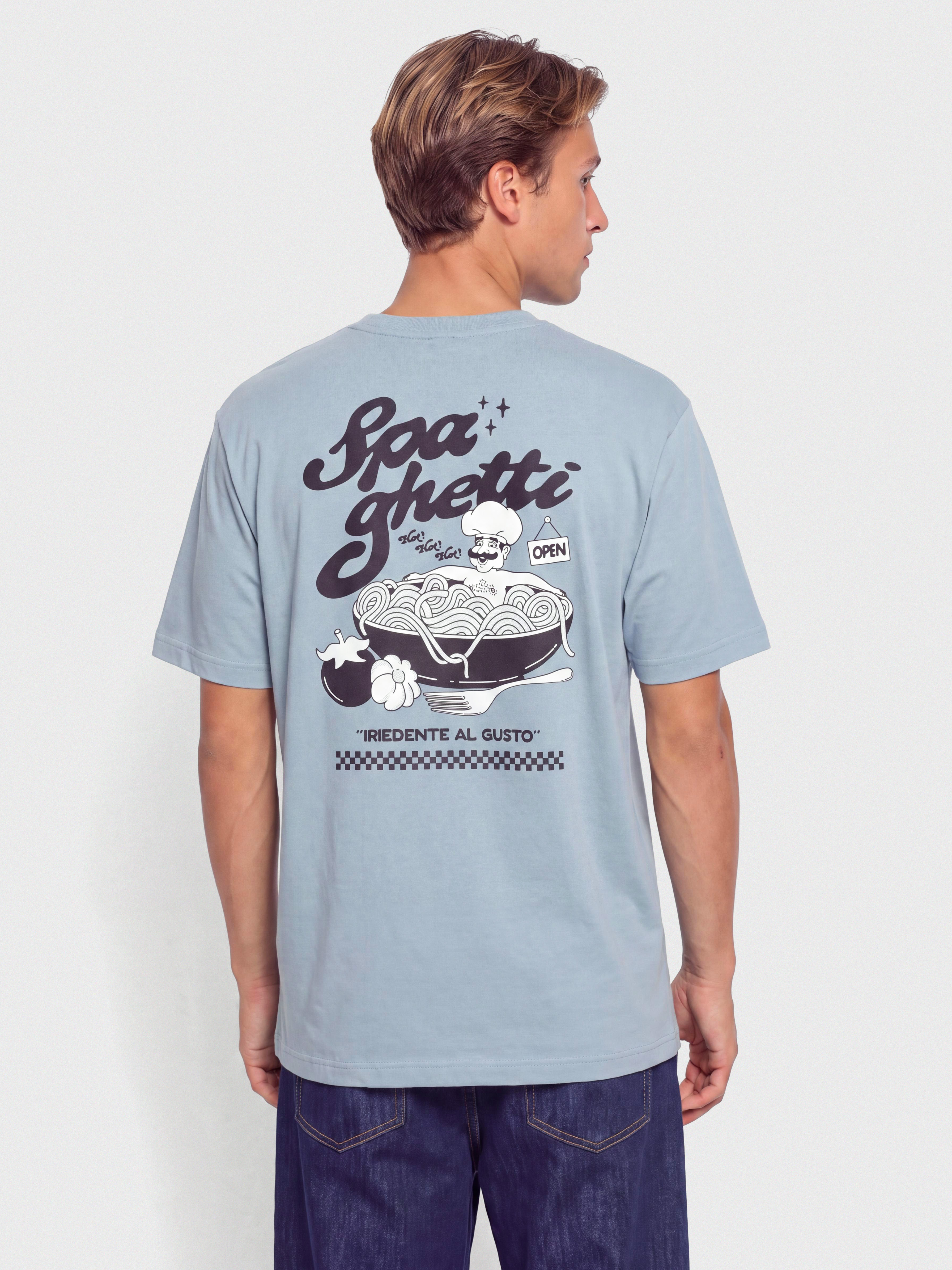 Iriedaily Spa Ghetti T-Shirt (light blue)