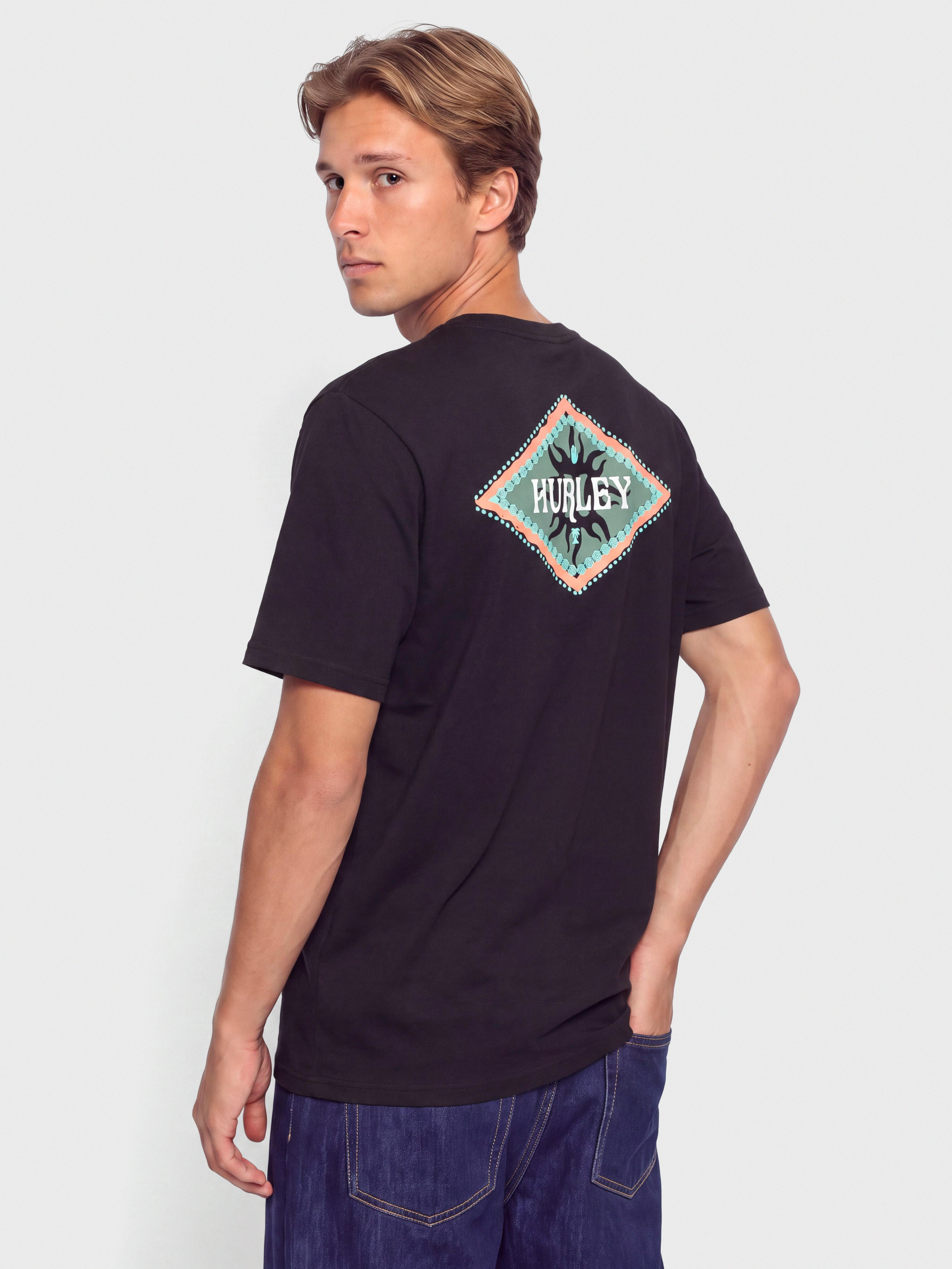 Hurley Tropics T-Shirt (black)