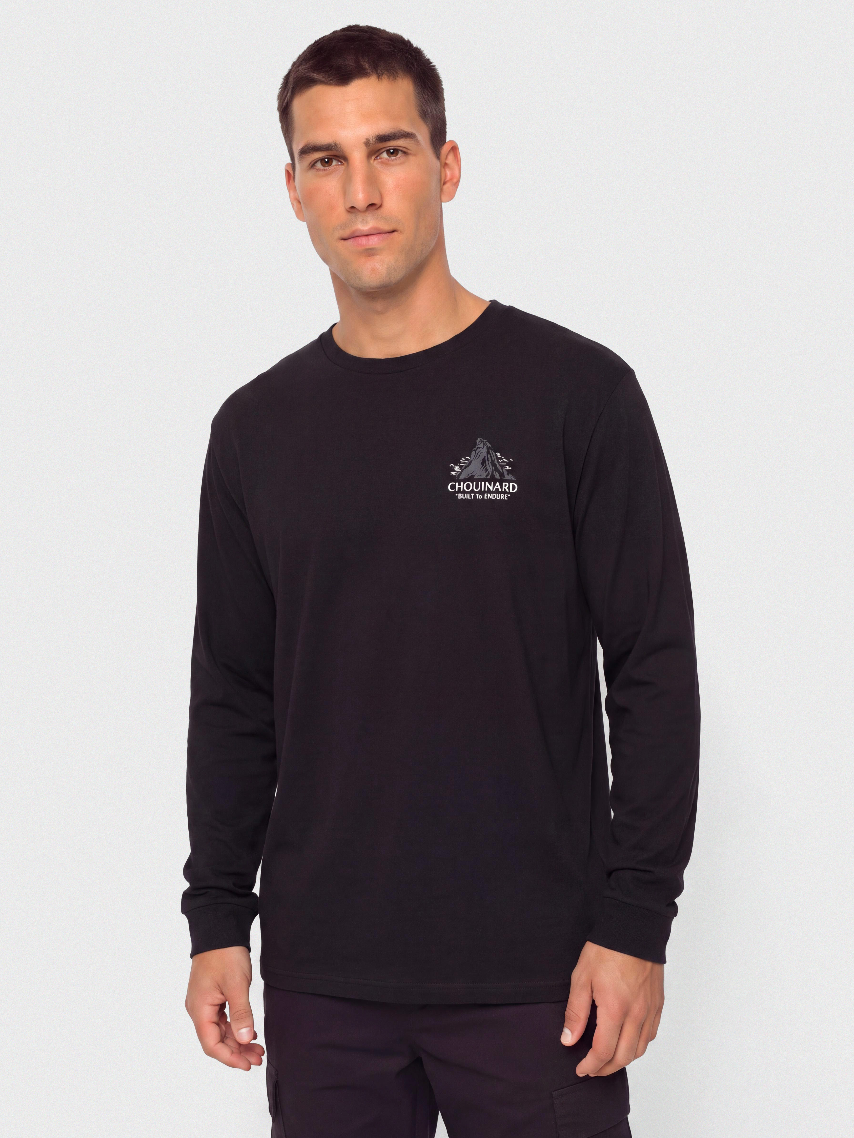 Patagonia Chouinard Crest Responsibili Longsleeve (black)