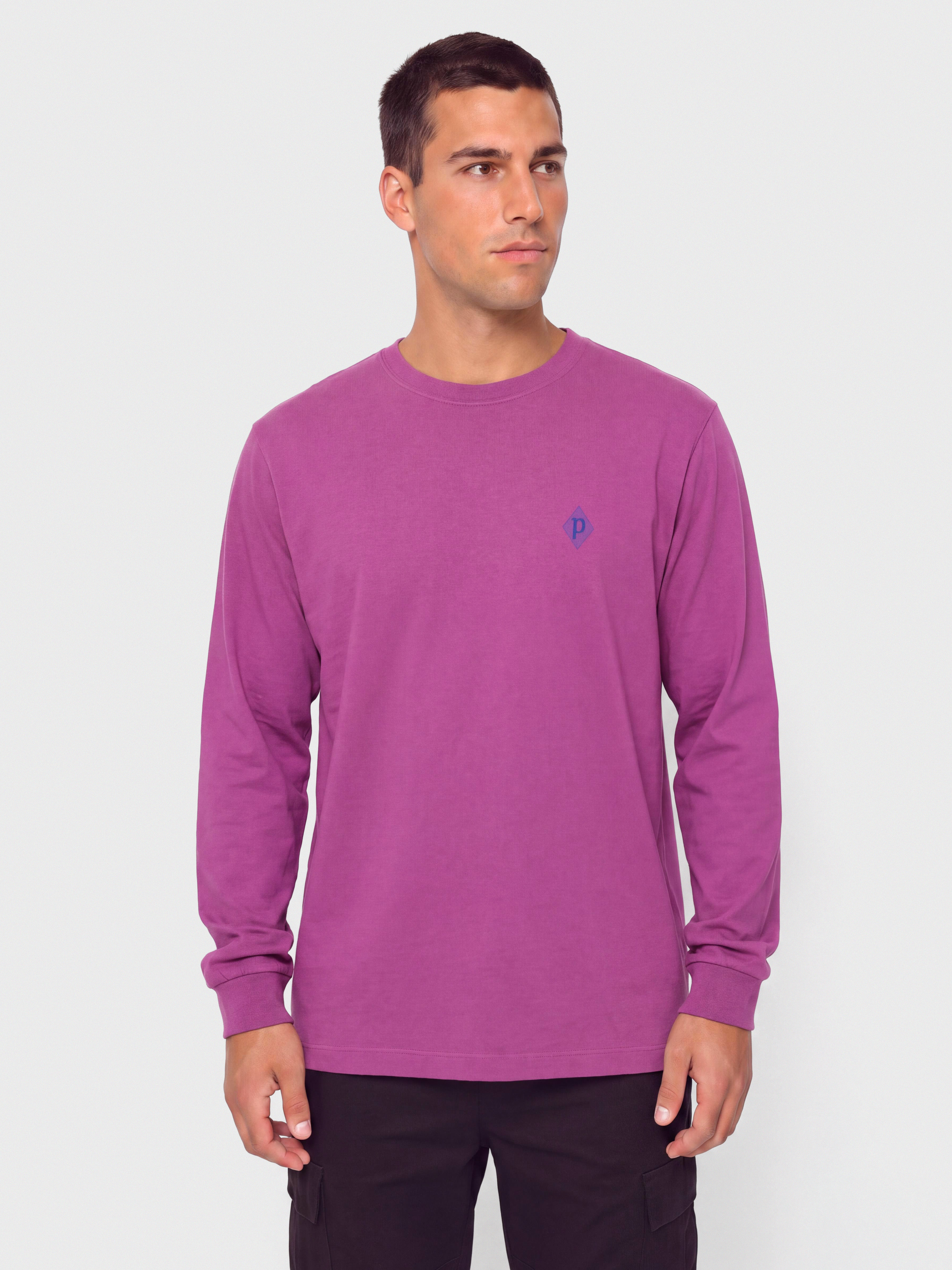 Patagonia MW Hut Tripper Skyline Longsleeve (amaranth pink)