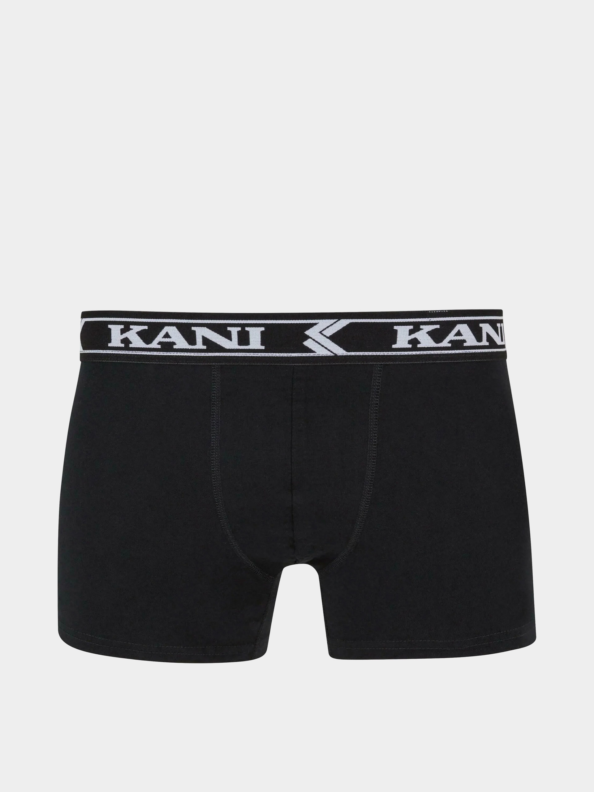 Karl Kani Underwear Retro Tape 3 Pack Boxer Briefs (black)