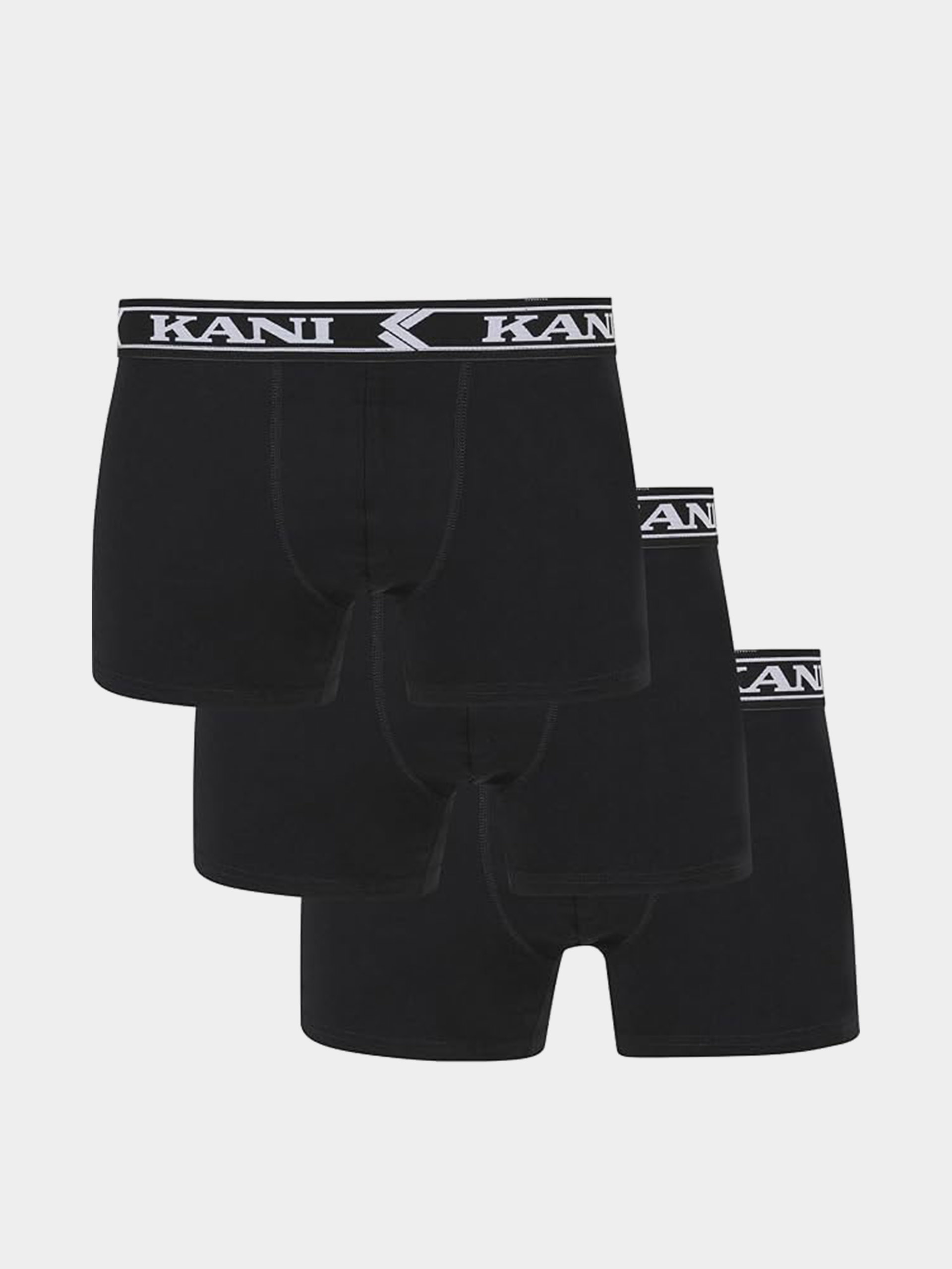 Karl Kani Underwear Retro Tape 3 Pack Boxer Briefs (black)