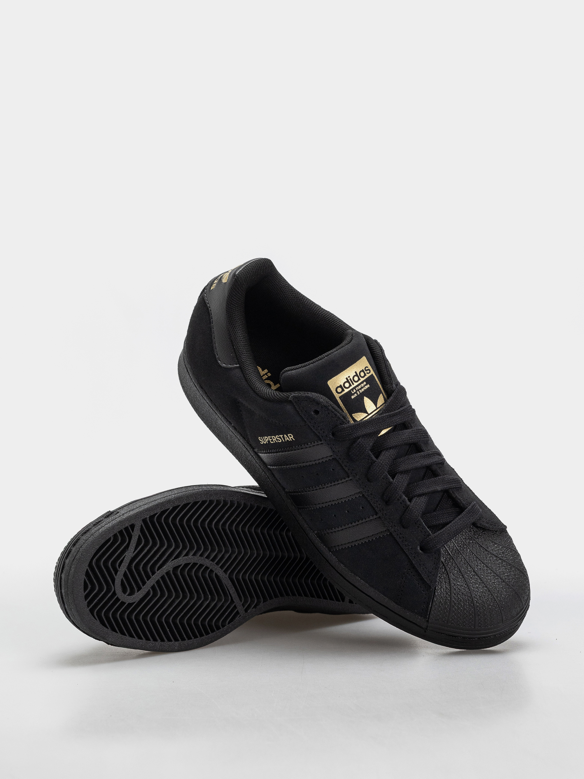 adidas Superstar Adv Schuhe (cblack/cblack/goldmt)