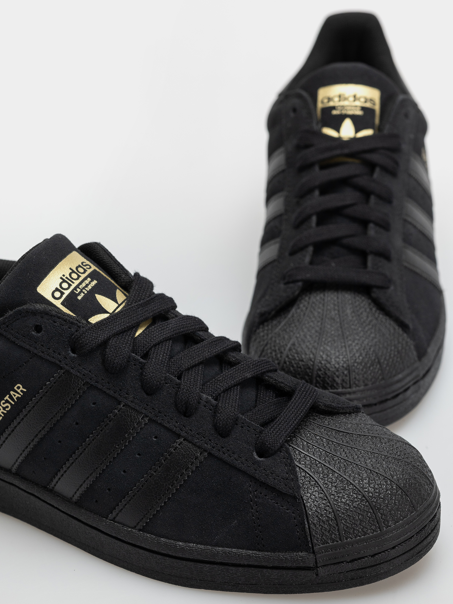 adidas Superstar Adv Shoes (cblack/cblack/goldmt)