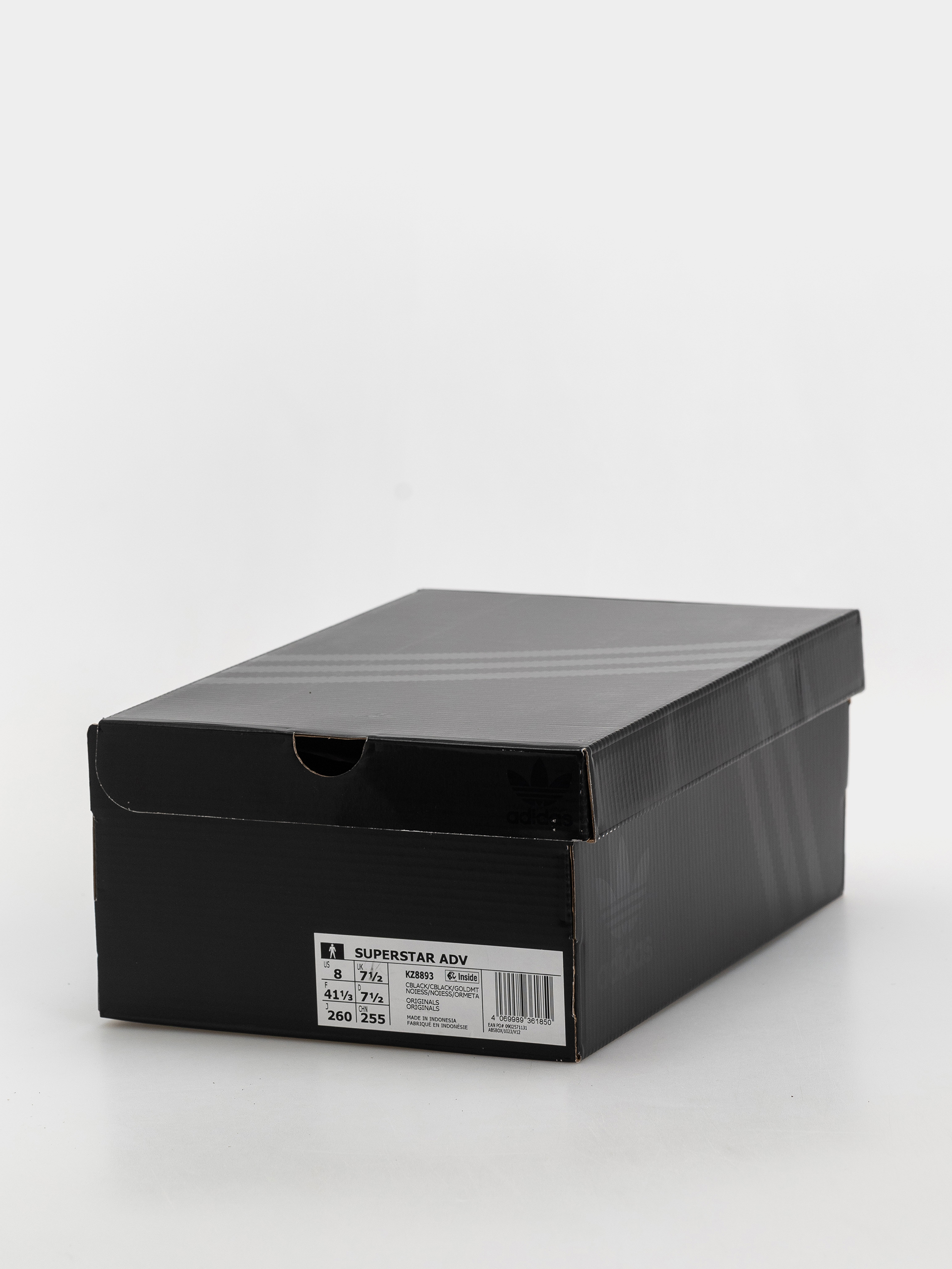 adidas Superstar Adv Shoes (cblack/cblack/goldmt)