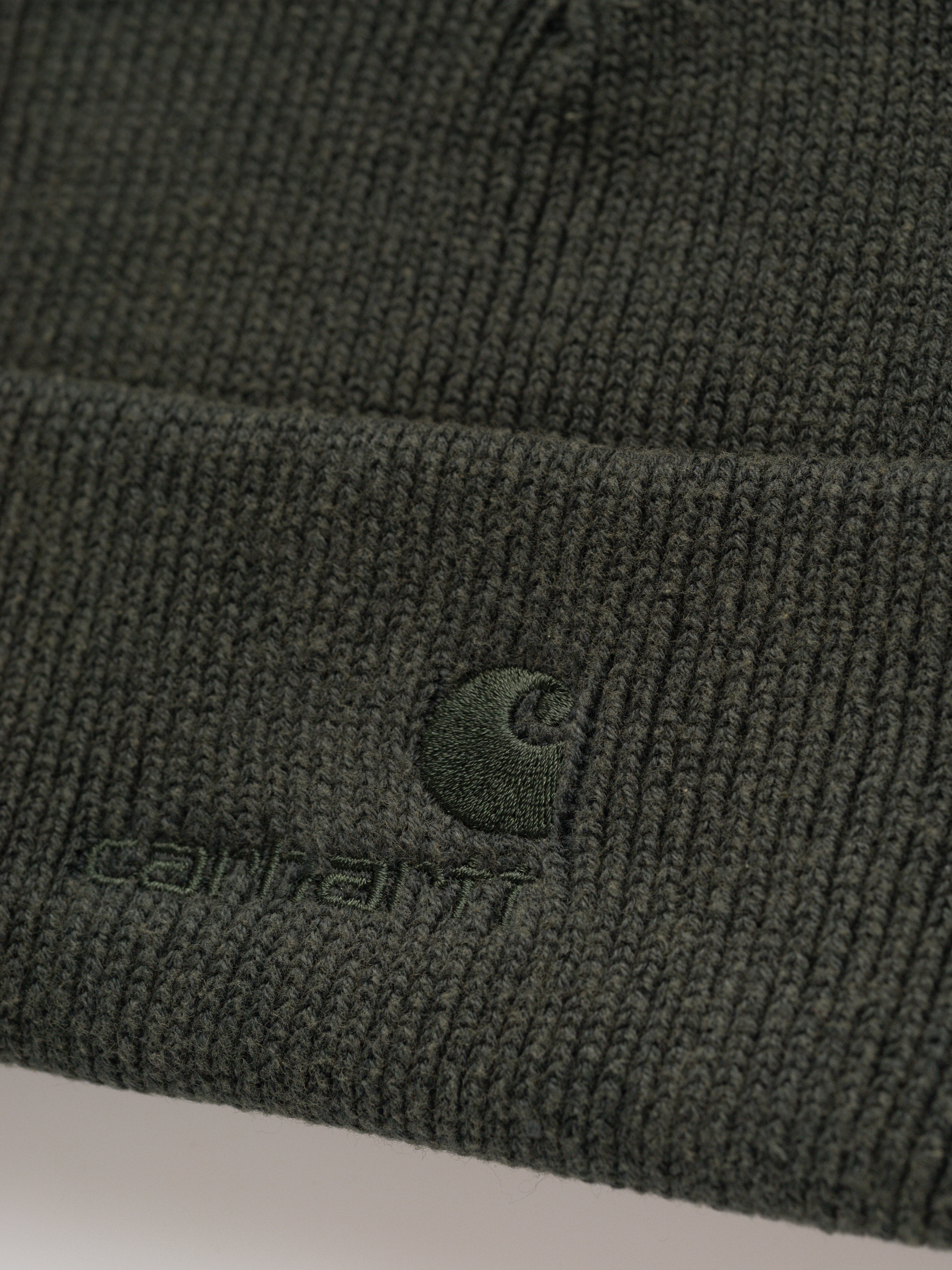 Carhartt WIP Lambert Beanie (raven/moon wash)