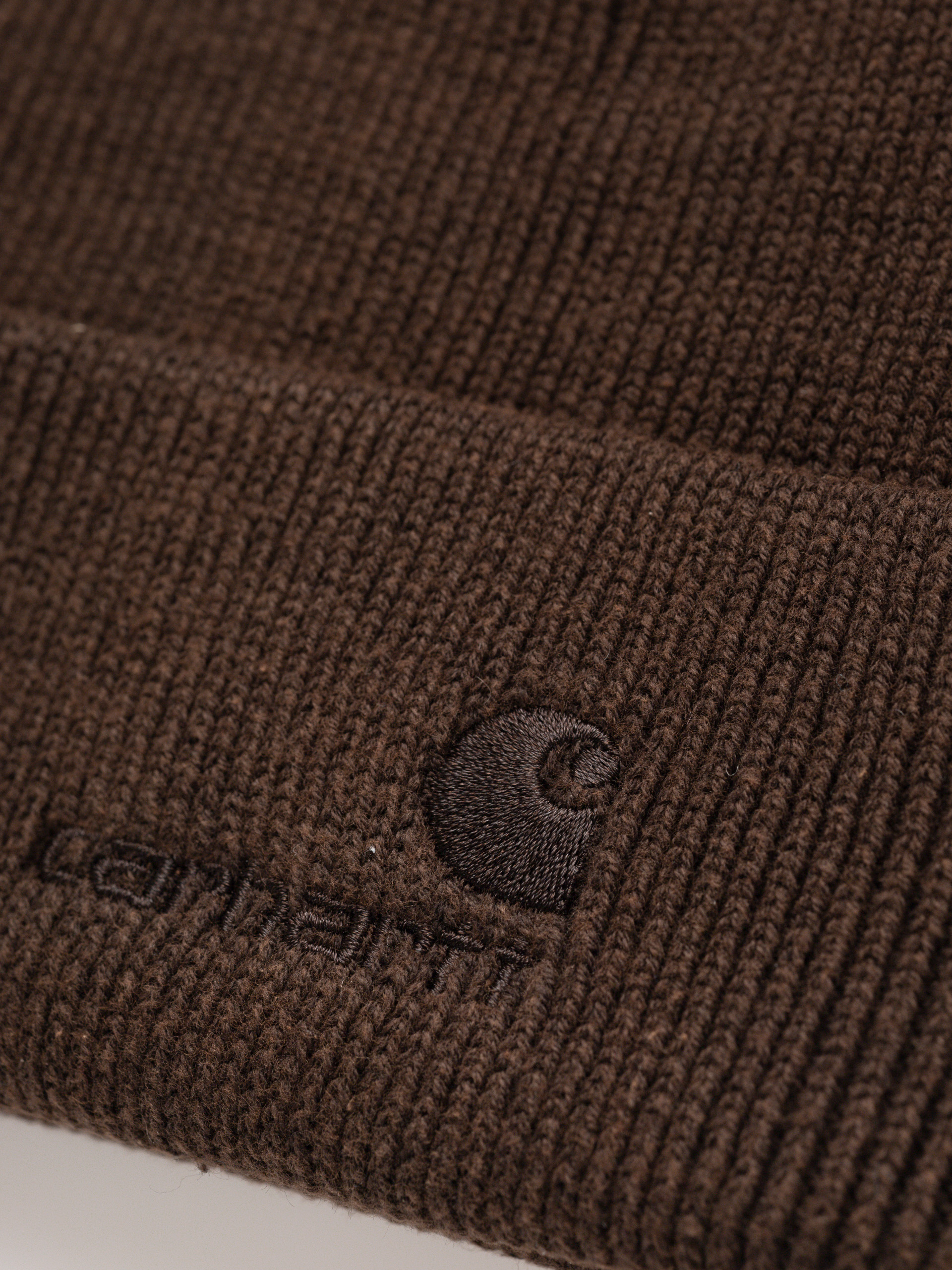 Carhartt WIP Lambert Mütze (tobacco/moon wash)