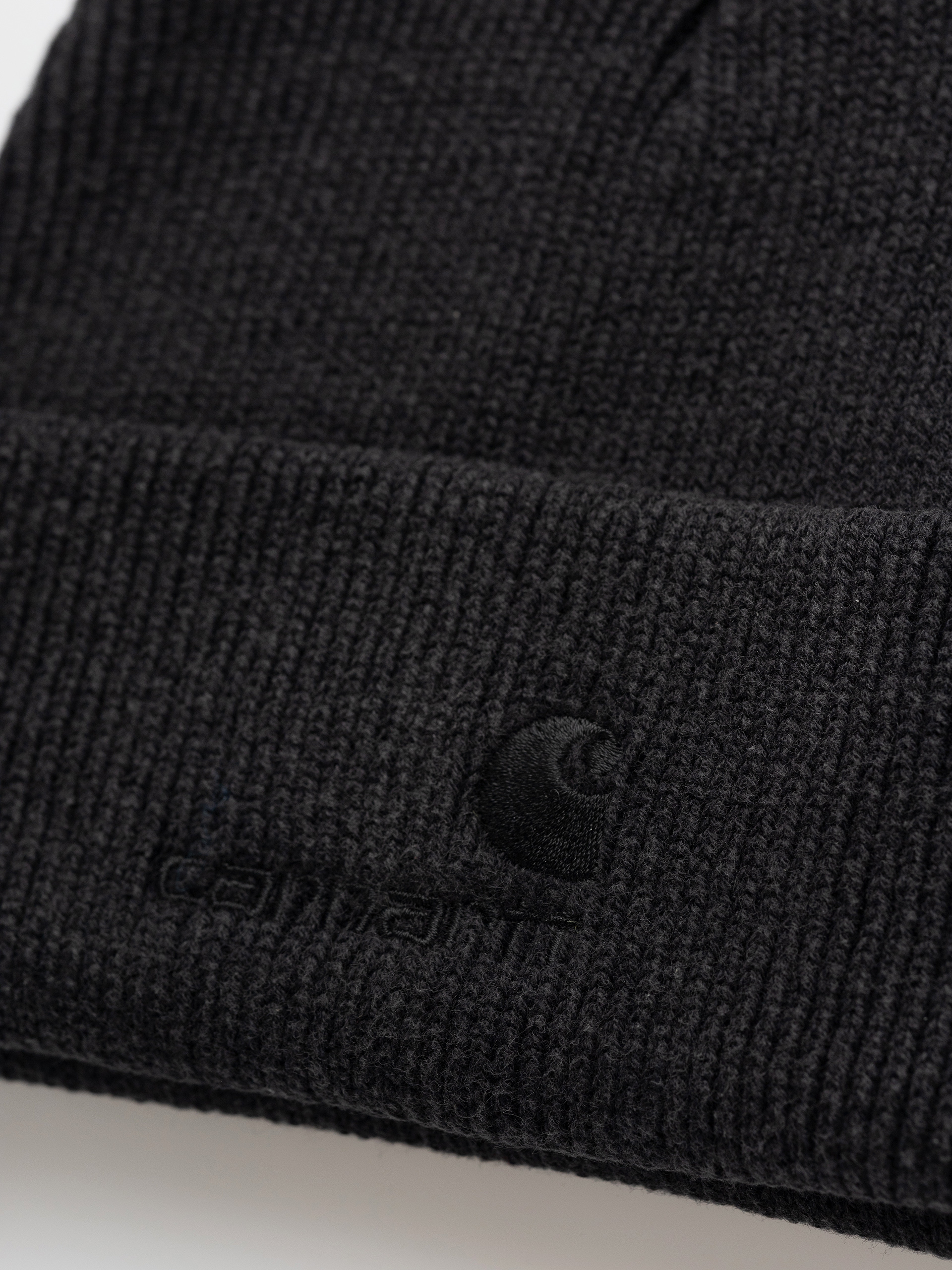 Carhartt WIP Lambert Beanie (black/moon wash)