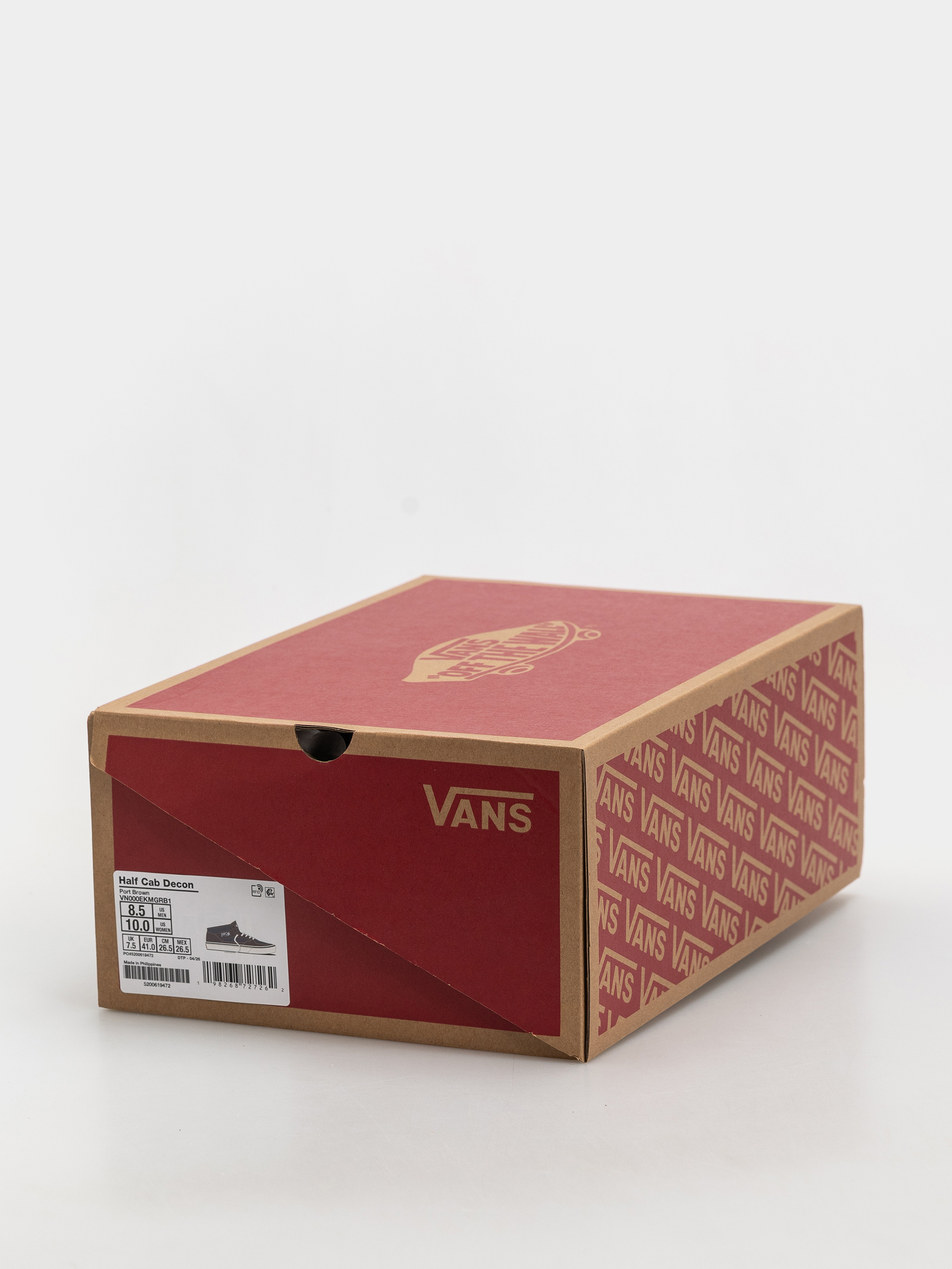 Vans Half Cab Decon Shoes (port brown)