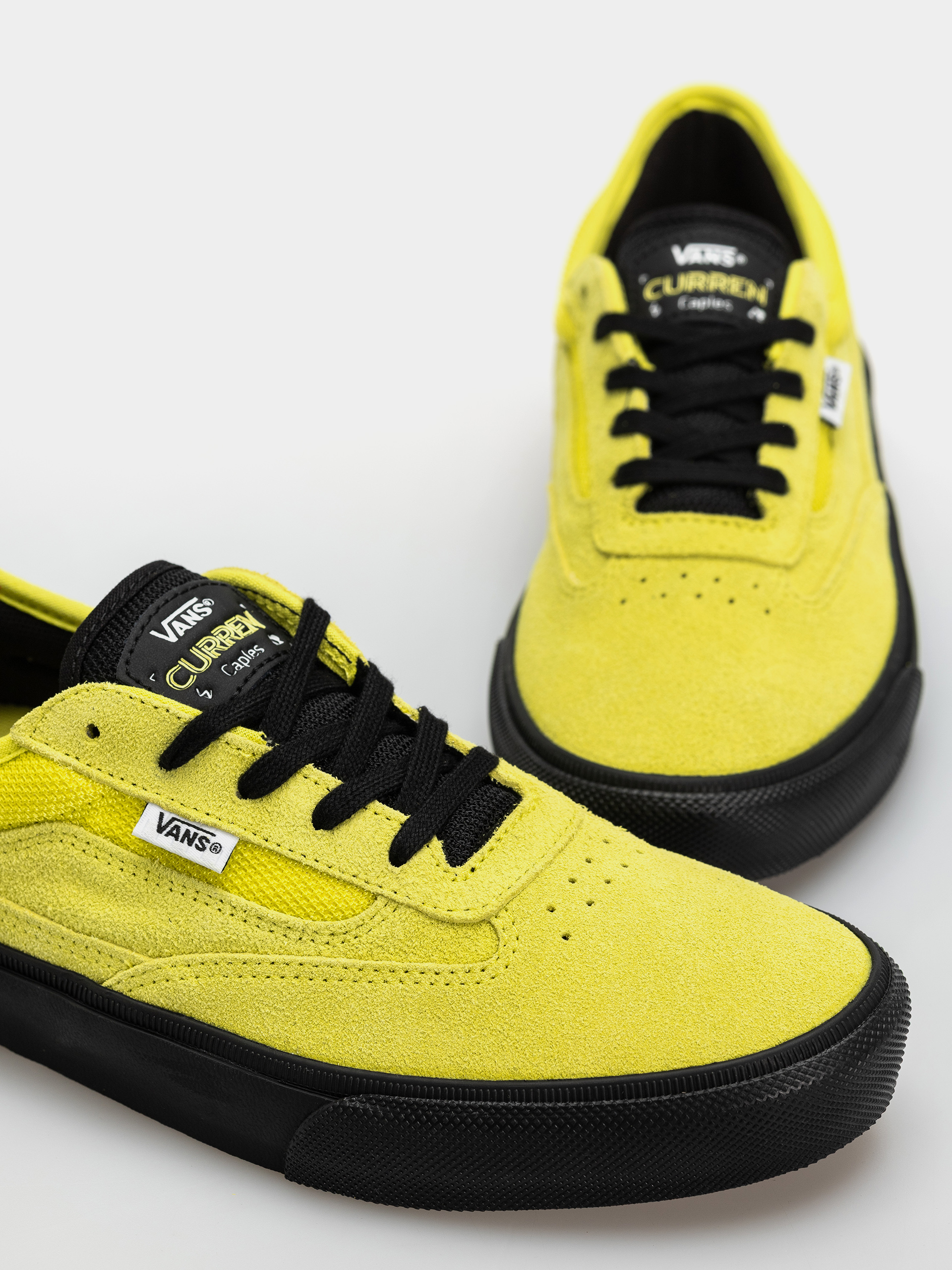 Vans Skate Curren Caples Shoes (fluro lime/black)