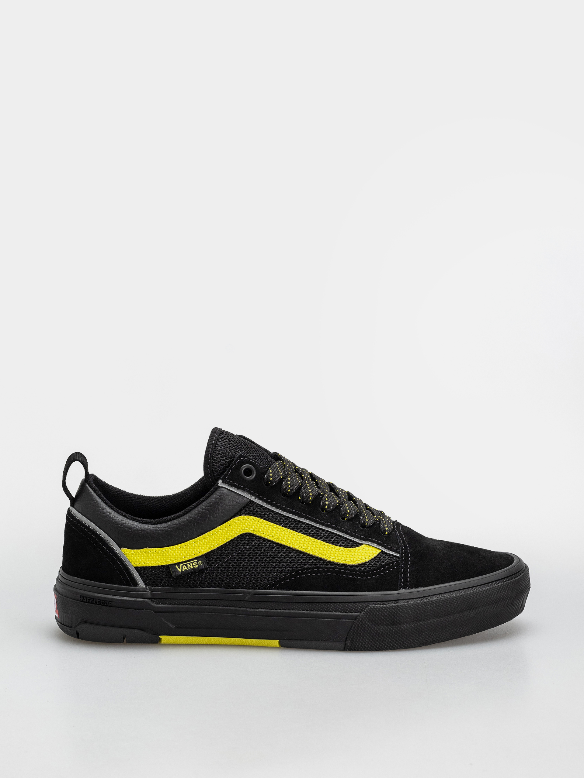 Vans Skate Old Skool Wafflecup Schuhe (black/lime)