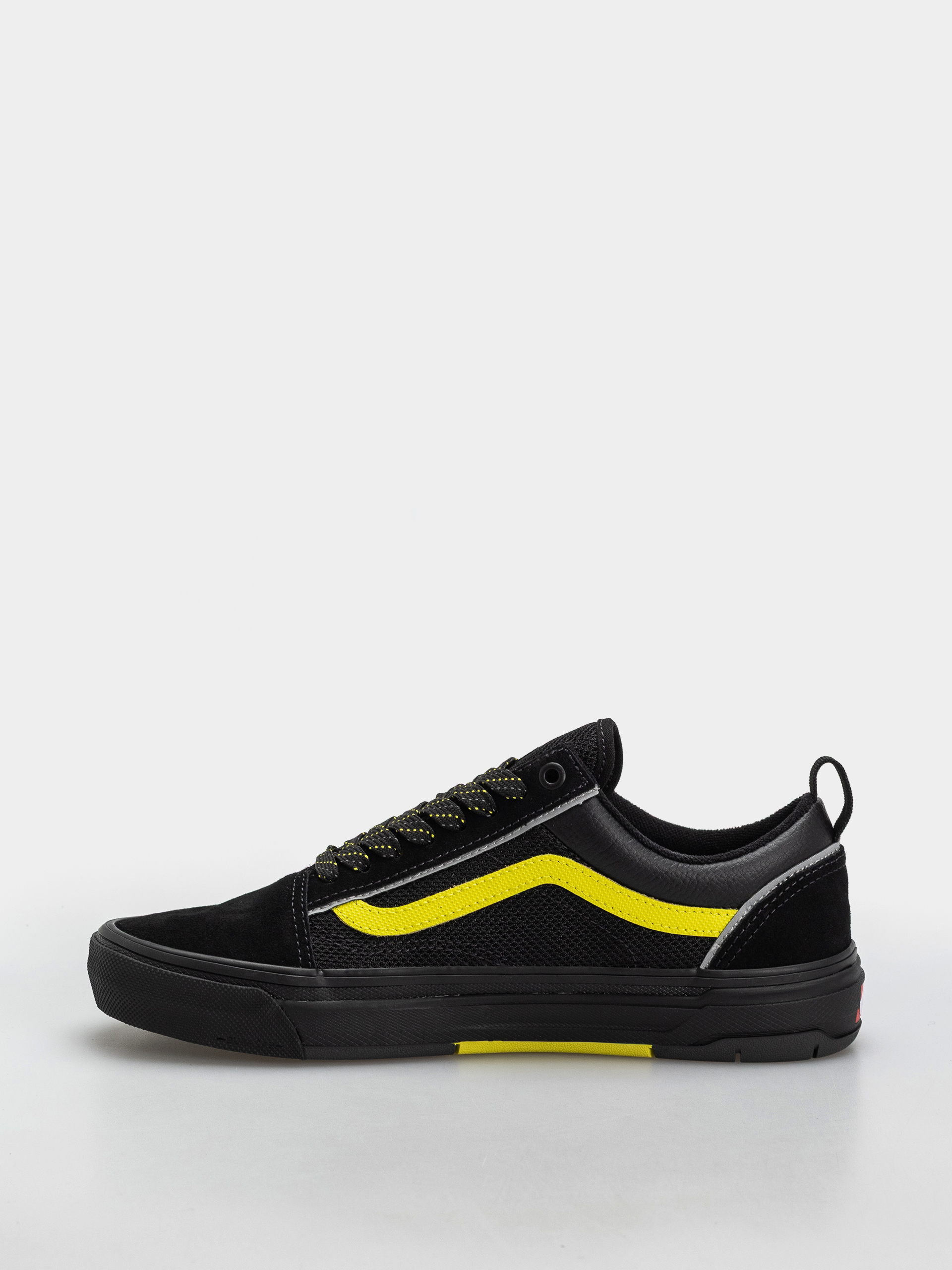 Vans Skate Old Skool Wafflecup Shoes (black/lime)