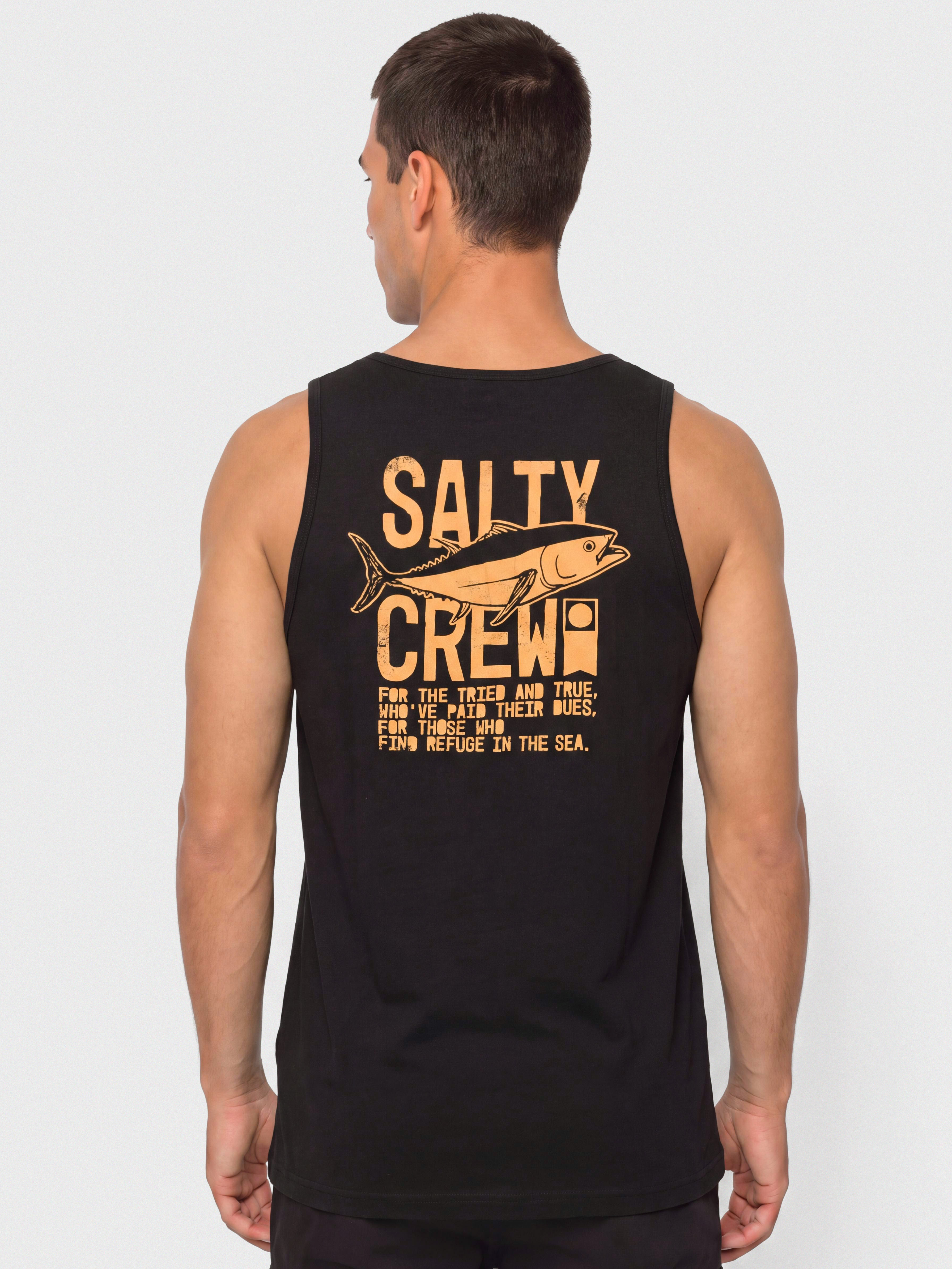 Salty Crew Shirt Tried And True (black)