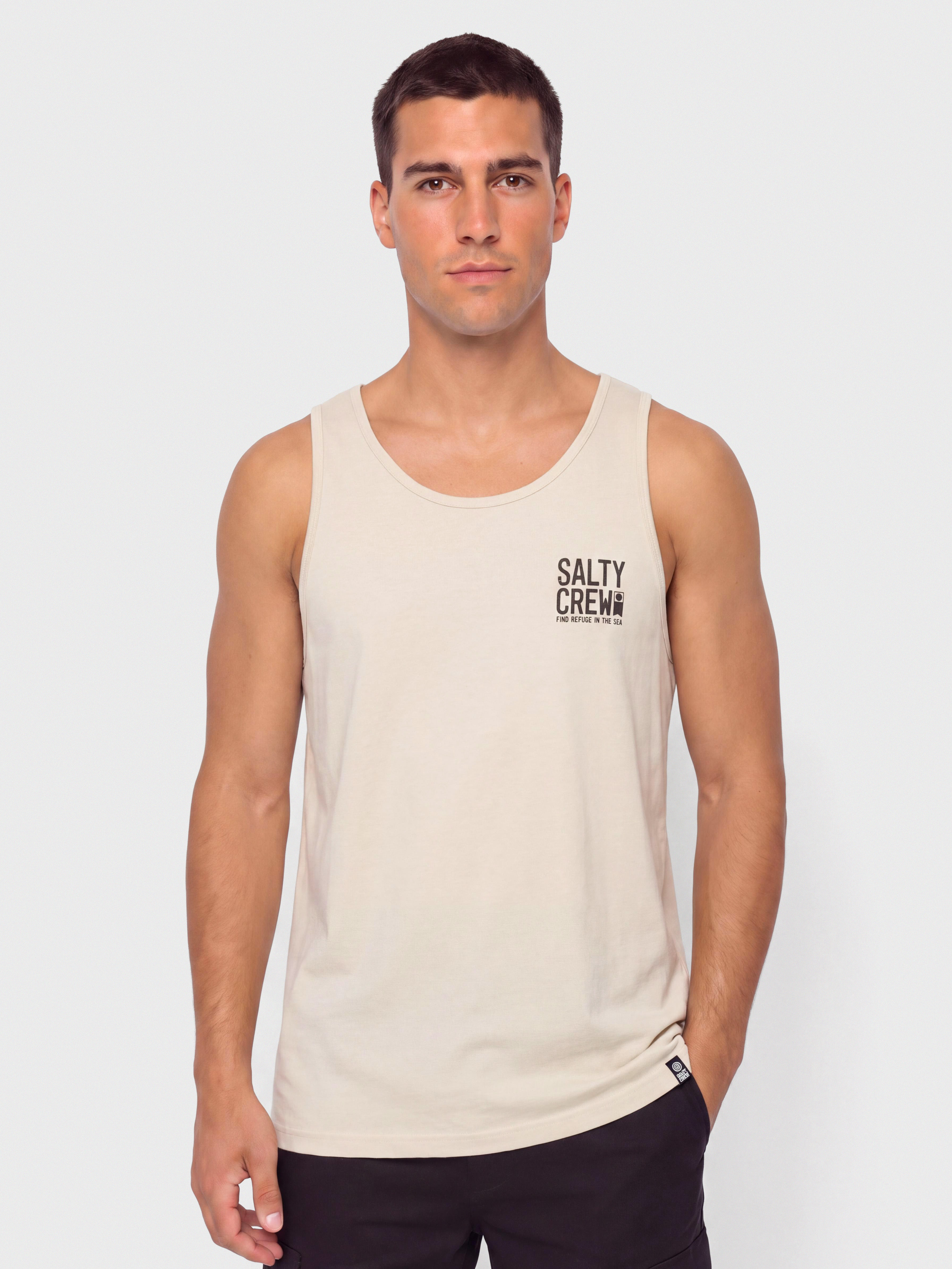 Salty Crew Shirt Tried And True (moonbeam)