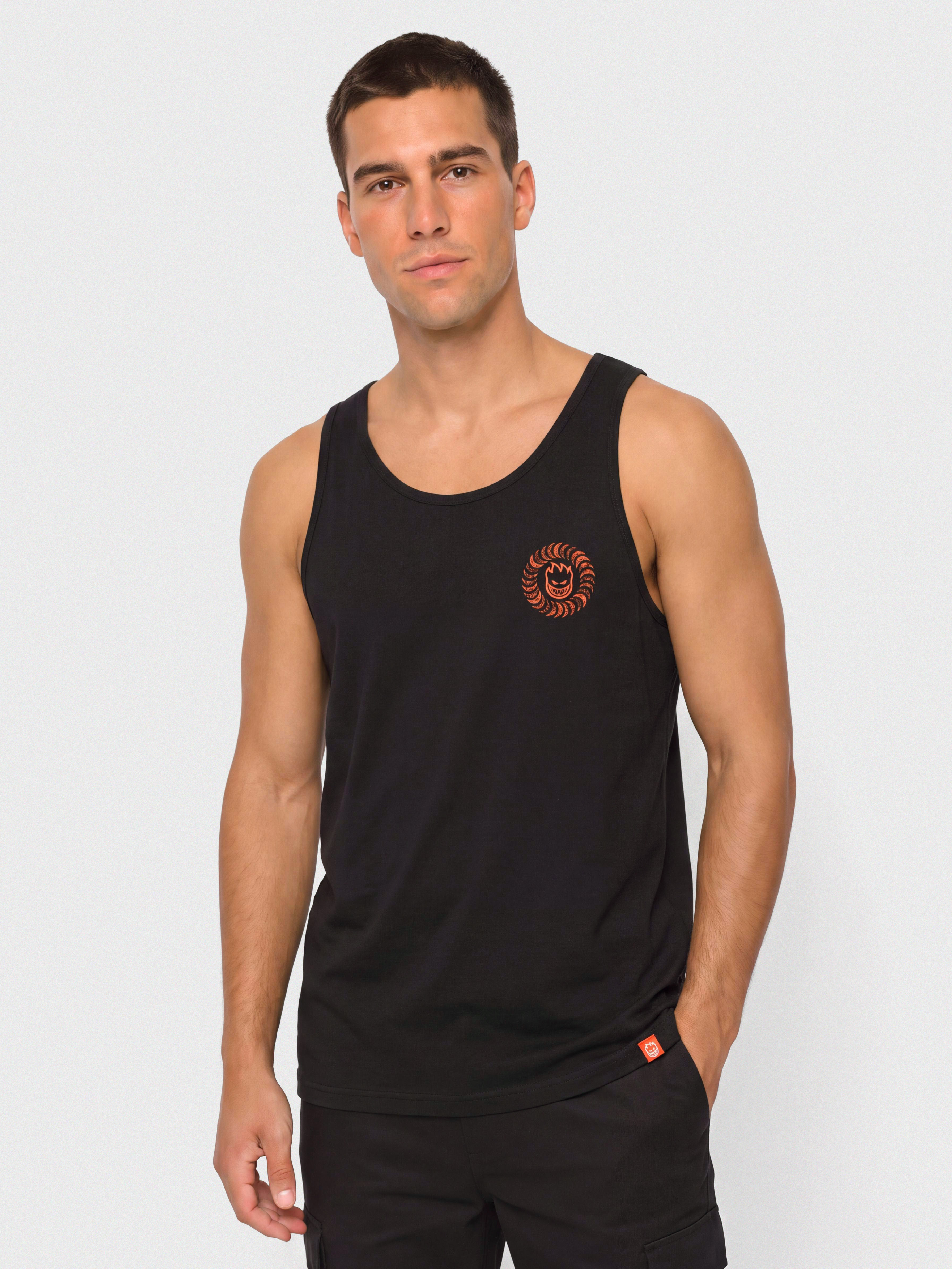 Spitfire Shirt Classic Swirl Paisley (black w/red prints)