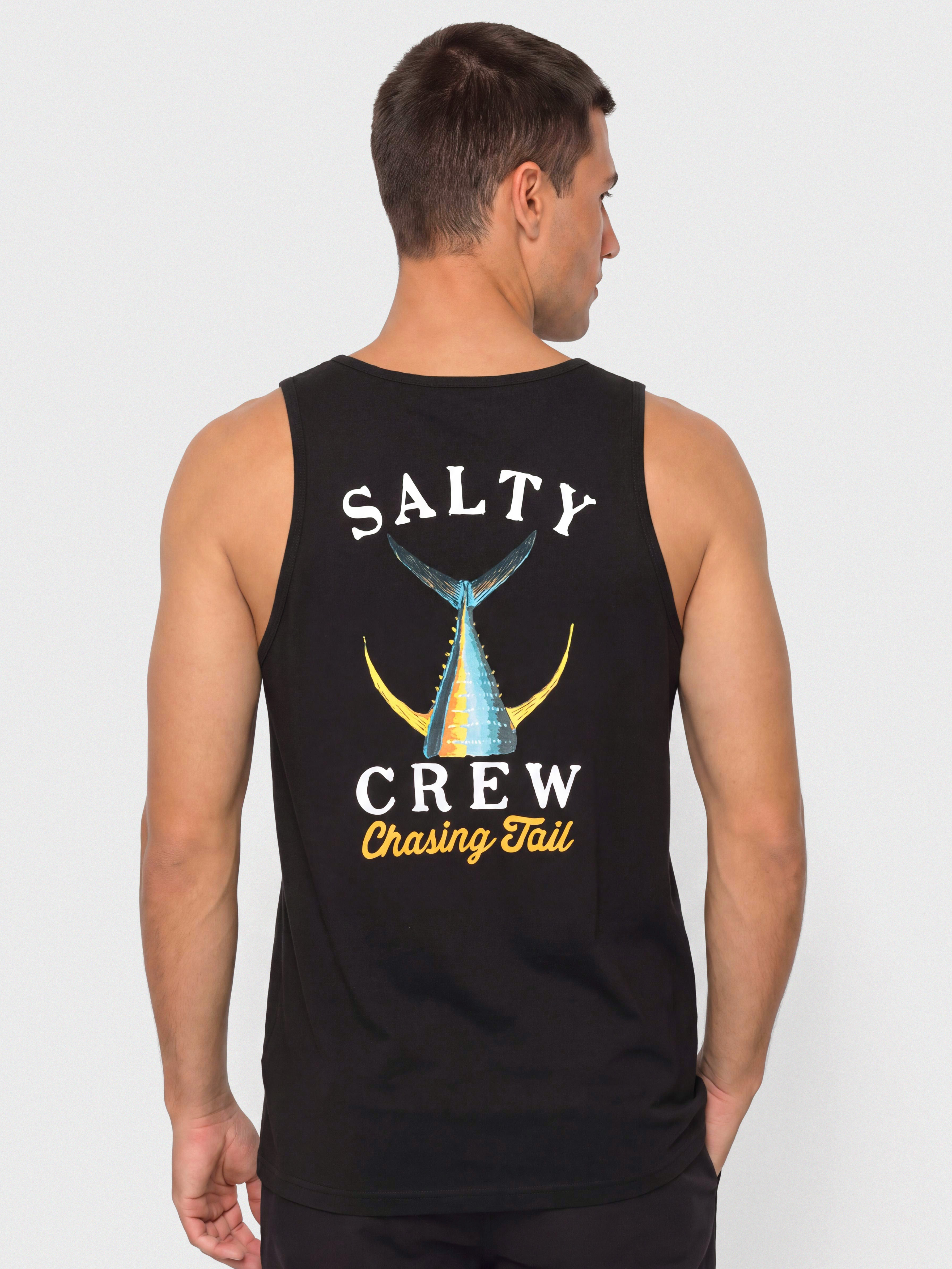 Salty Crew Tank top Tailed (black)