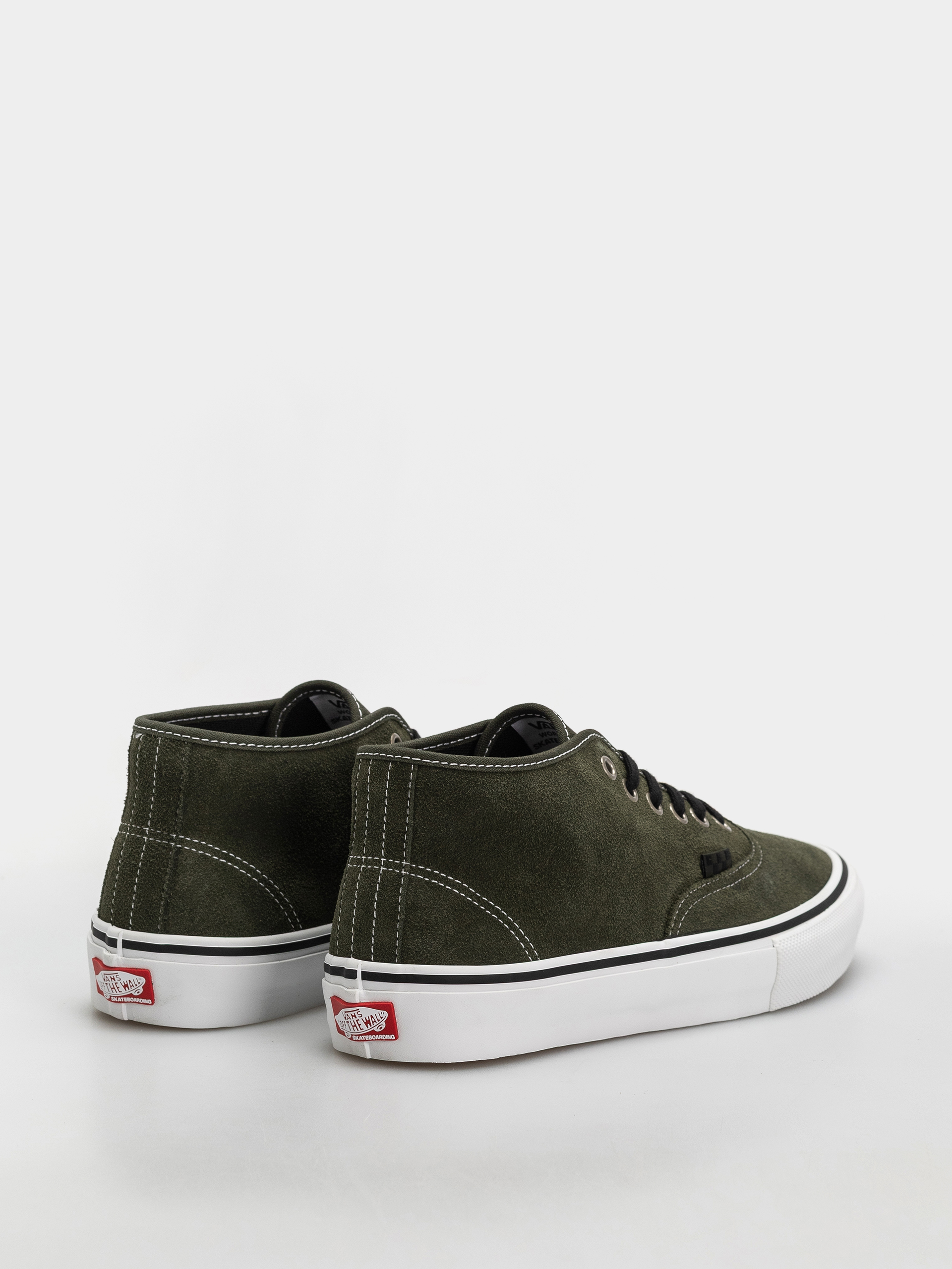 Vans Skate Authentic Mid Shoes (obsidian fern)