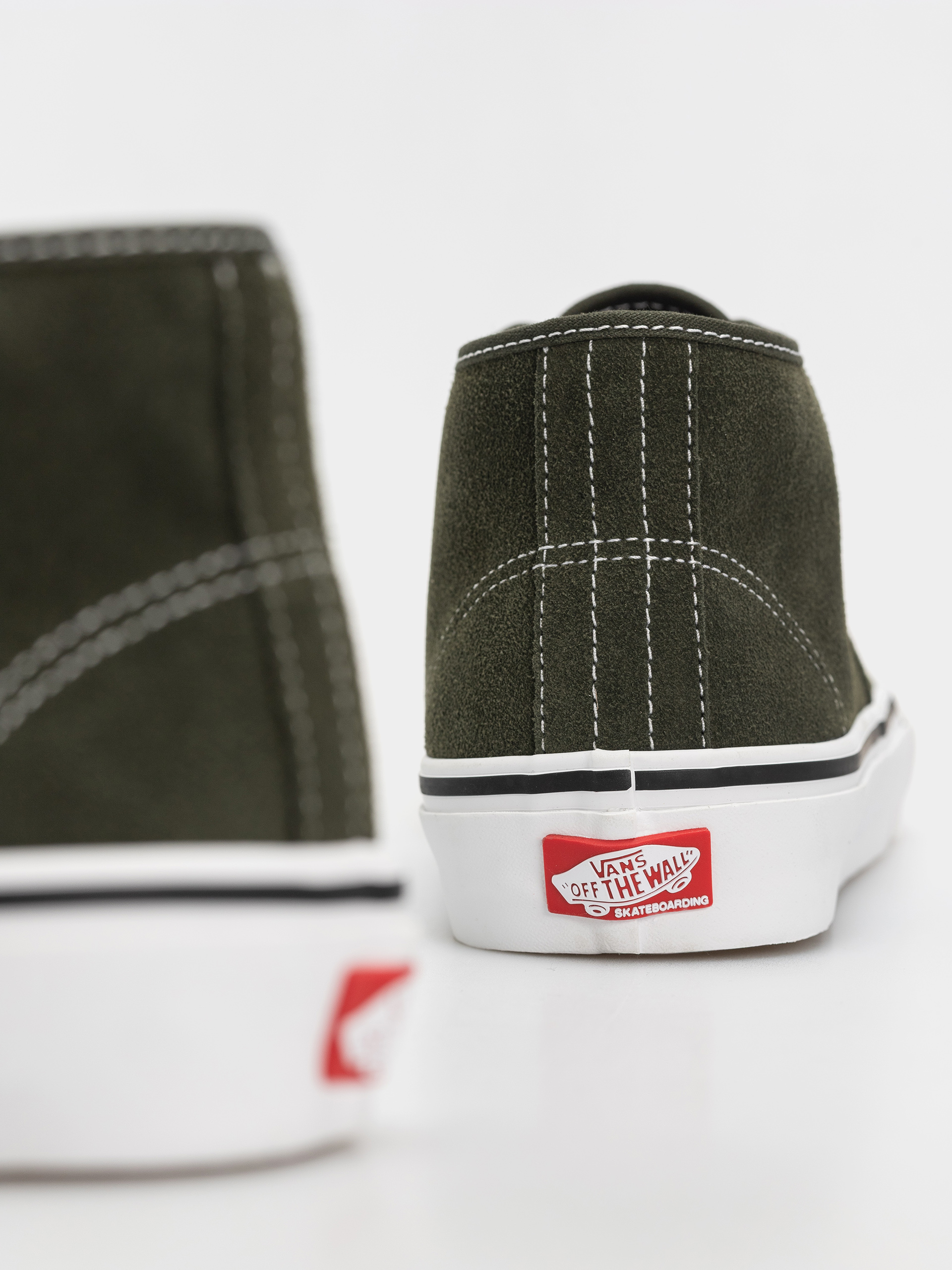 Vans Skate Authentic Mid Shoes (obsidian fern)