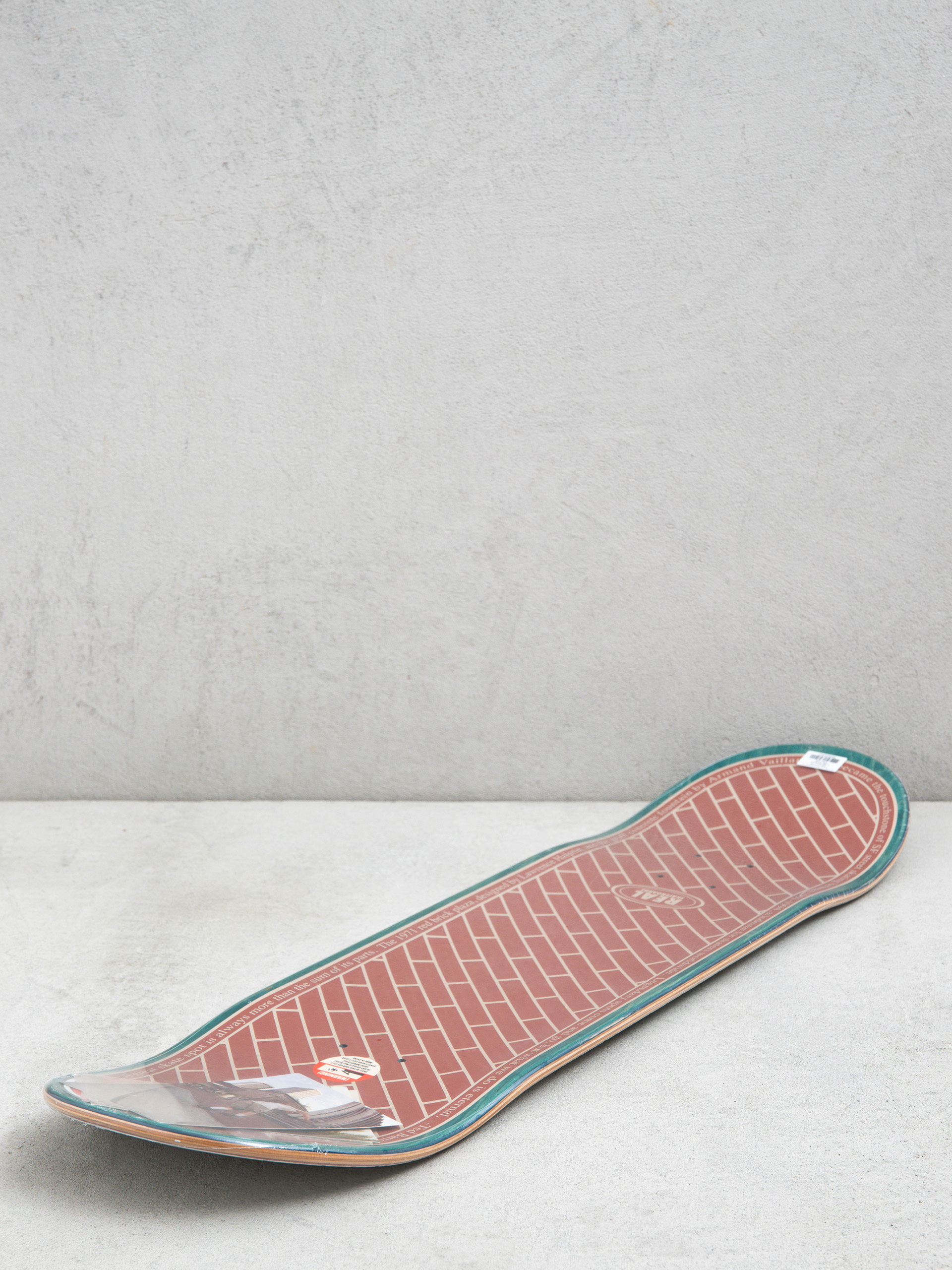 Real Team Emb Deck (white)