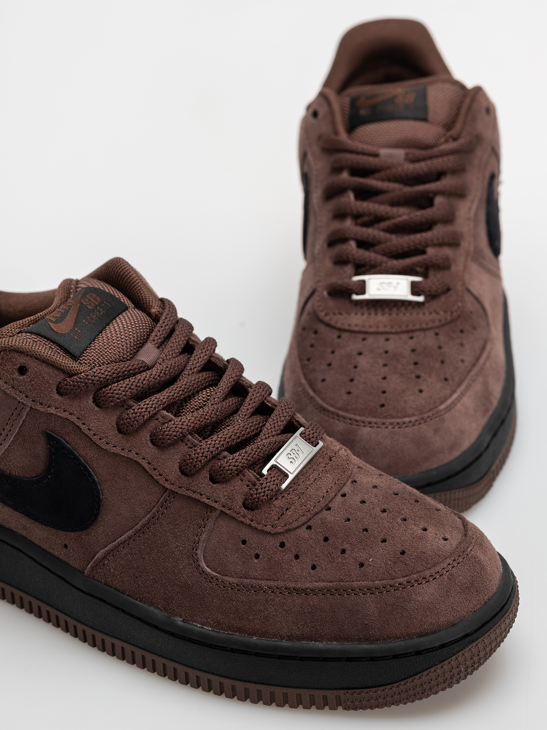Nike SB Air Force 1 Shoes (lt chocolate/black lt chocolate)