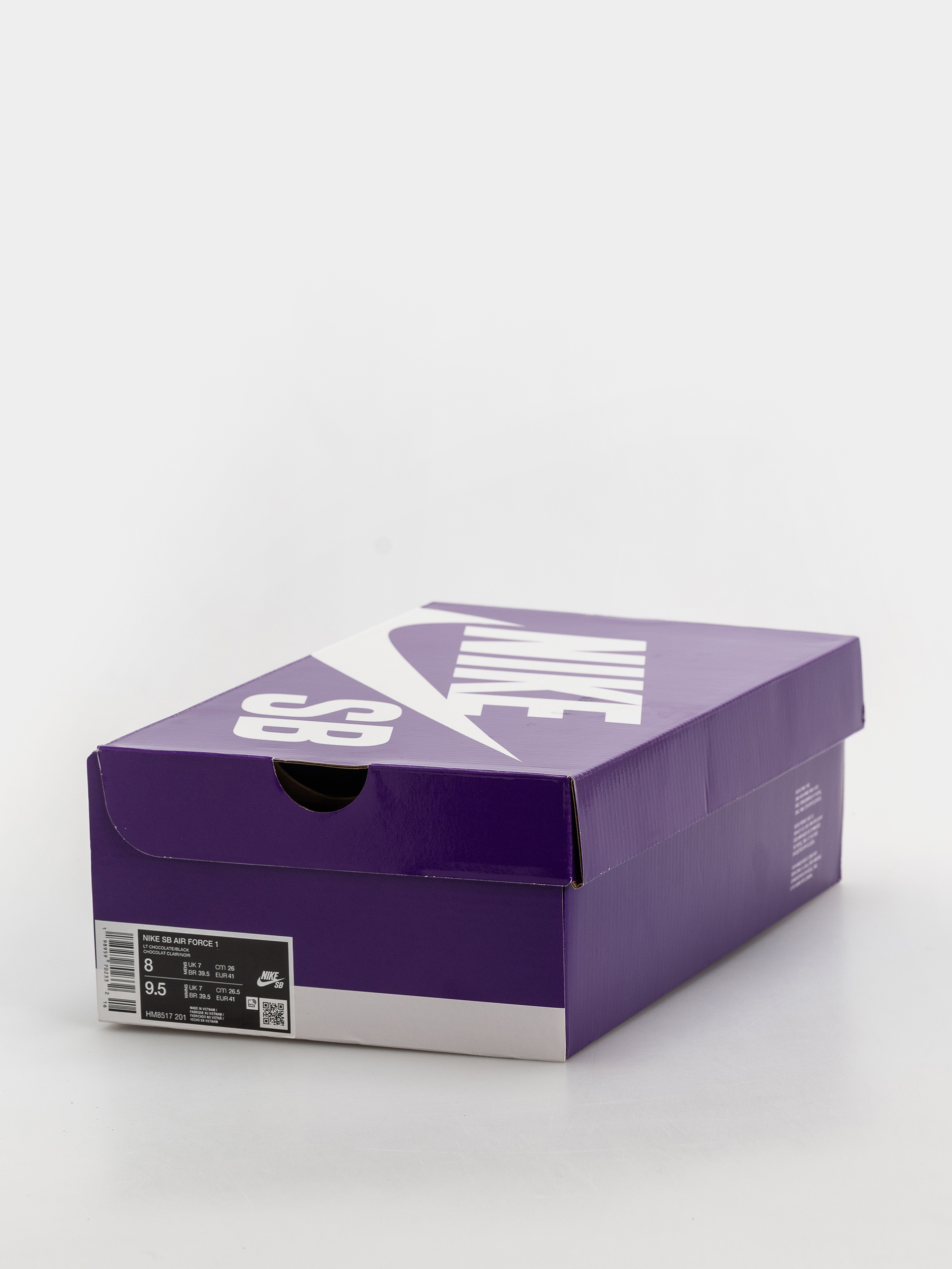 Nike SB Air Force 1 Schuhe (lt chocolate/black lt chocolate)