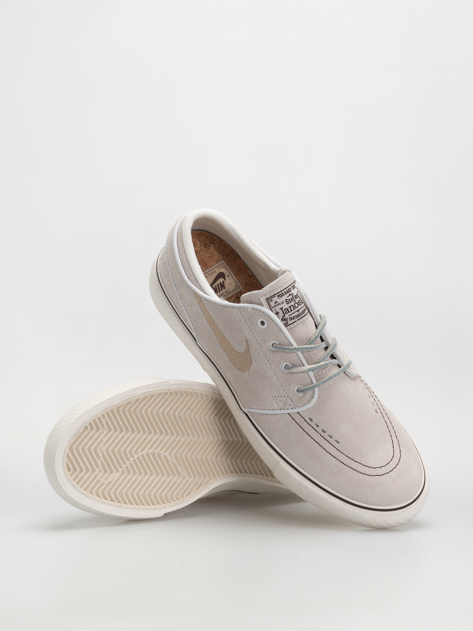 Nike SB Zoom Janoski Og+ Schuhe (white/linen sail lt chocolate)