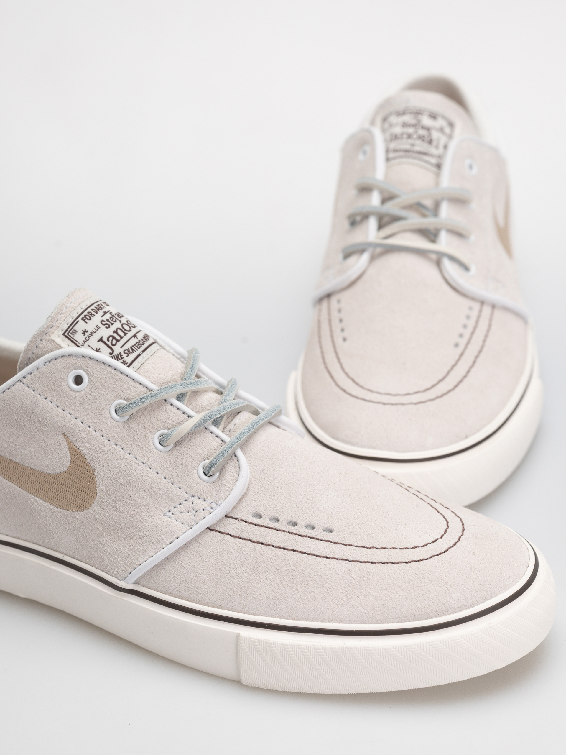 Nike SB Zoom Janoski Og+ Schuhe (white/linen sail lt chocolate)
