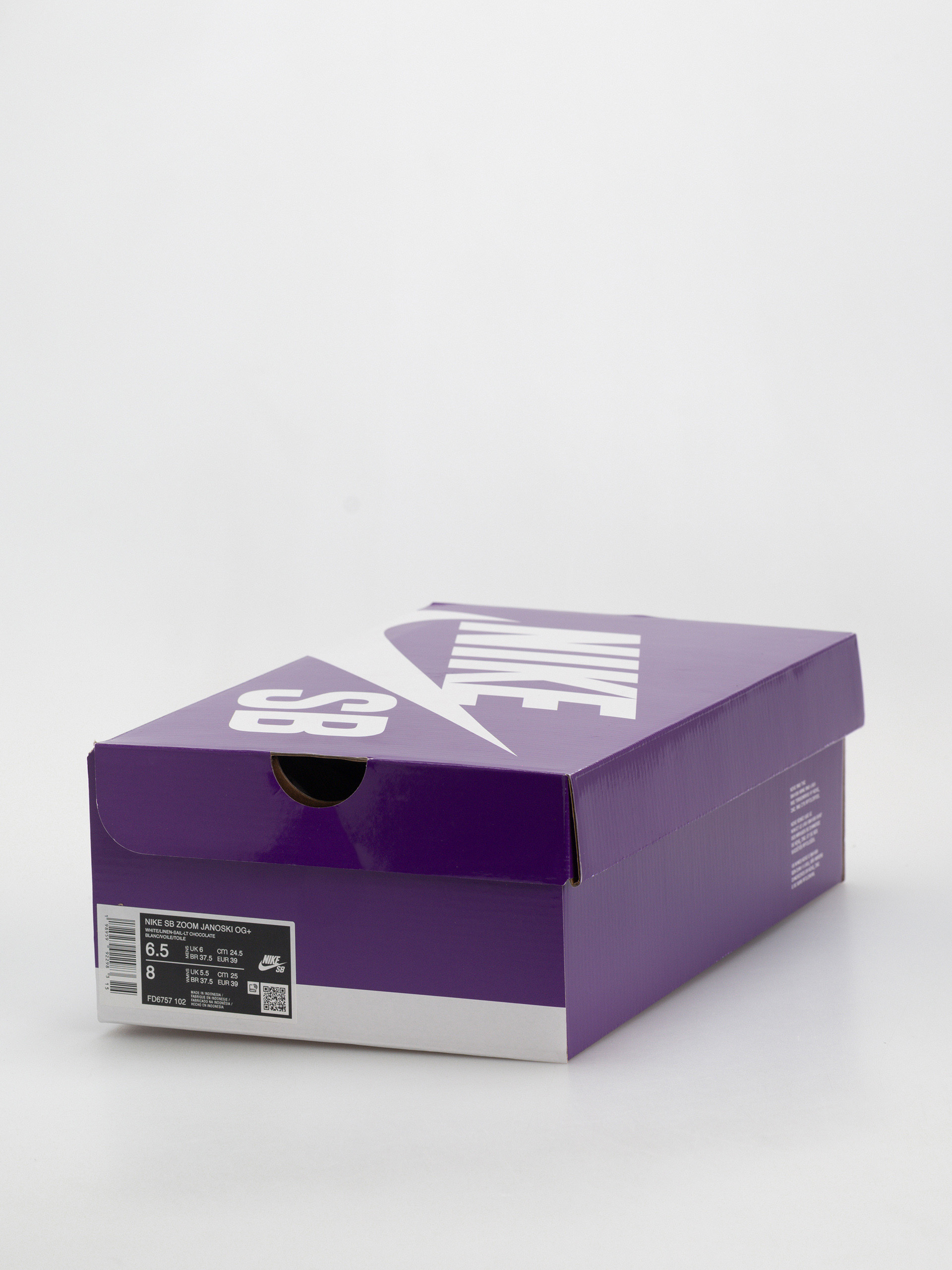 Nike SB Zoom Janoski Og+ Shoes (white/linen sail lt chocolate)