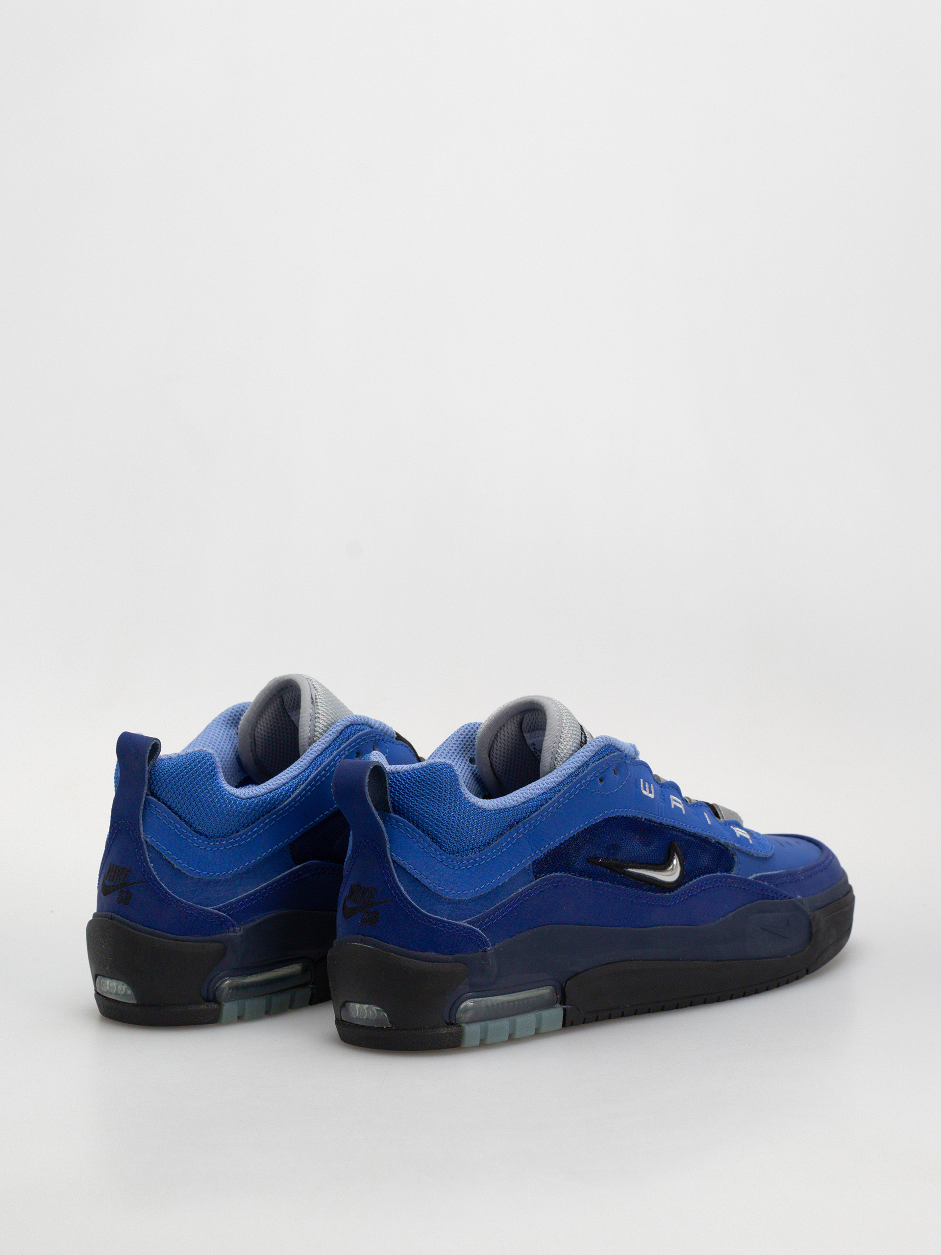 Nike SB Air Max Ishod Shoes (blue void/metallic silver radiant blue)