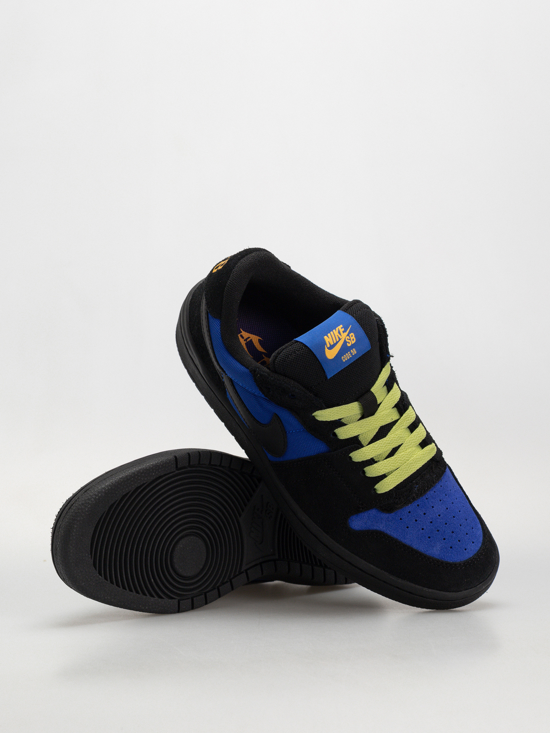 Nike SB Code 58 Schuhe (racer blue/black black lt lemon twist)