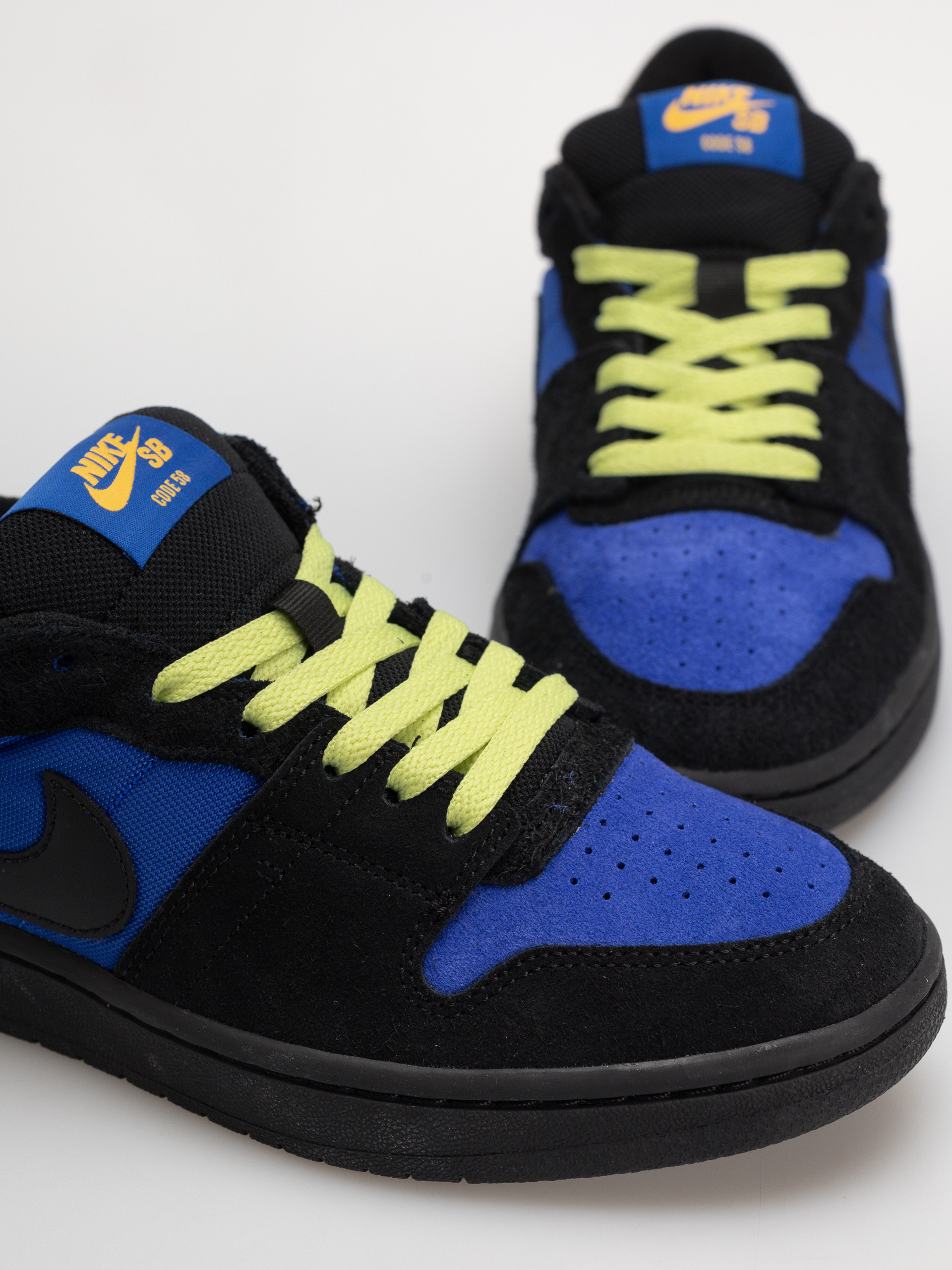 Nike SB Code 58 Schuhe (racer blue/black black lt lemon twist)
