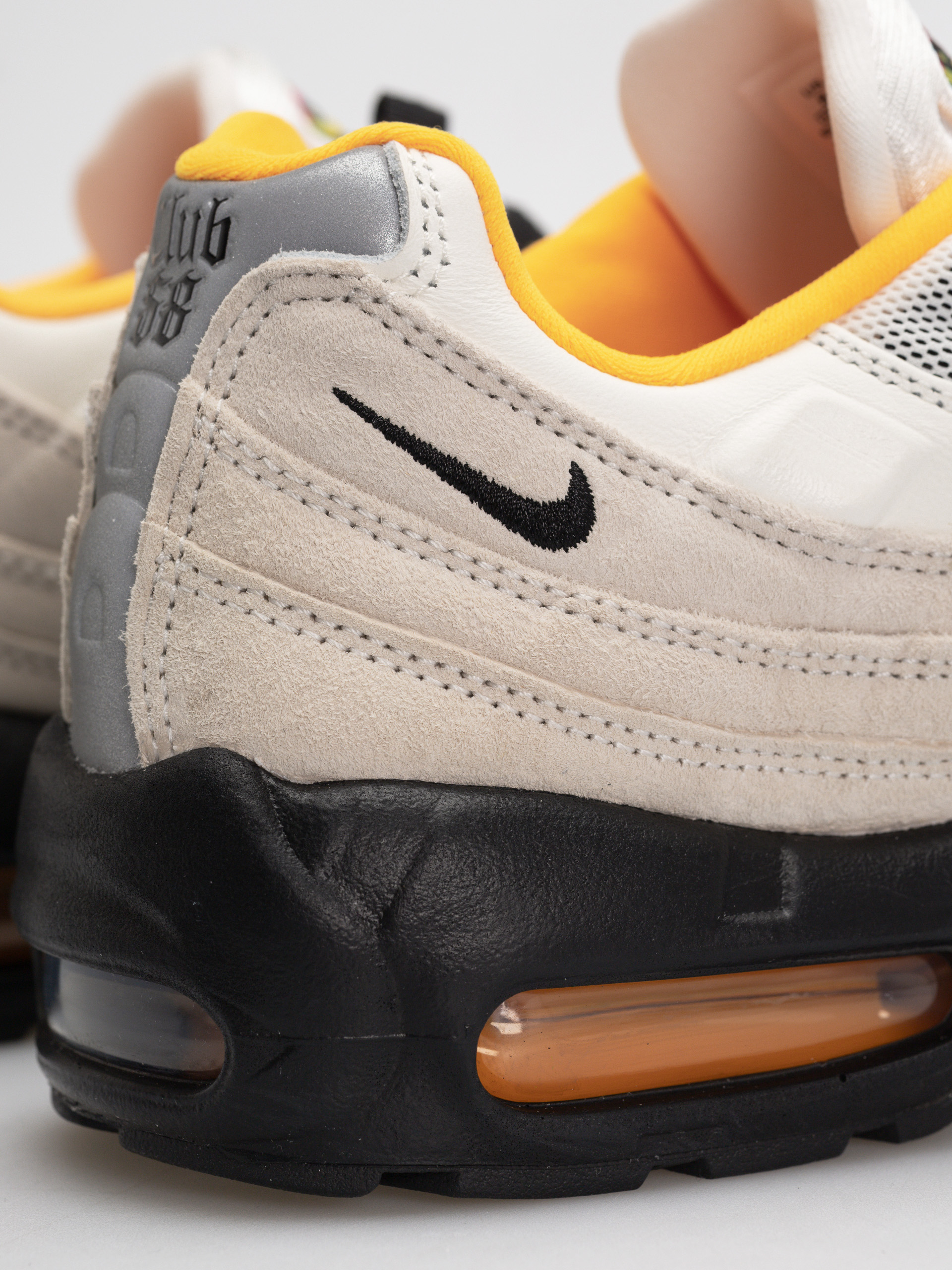 Nike SB Air Max 95 Schuhe (sail/black laser orange)