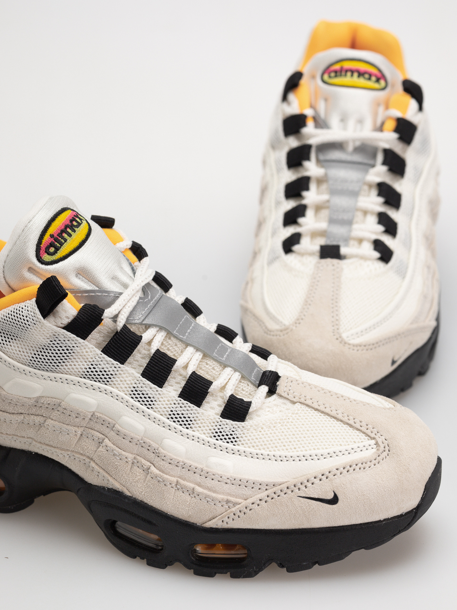 Nike SB Air Max 95 Schuhe (sail/black laser orange)