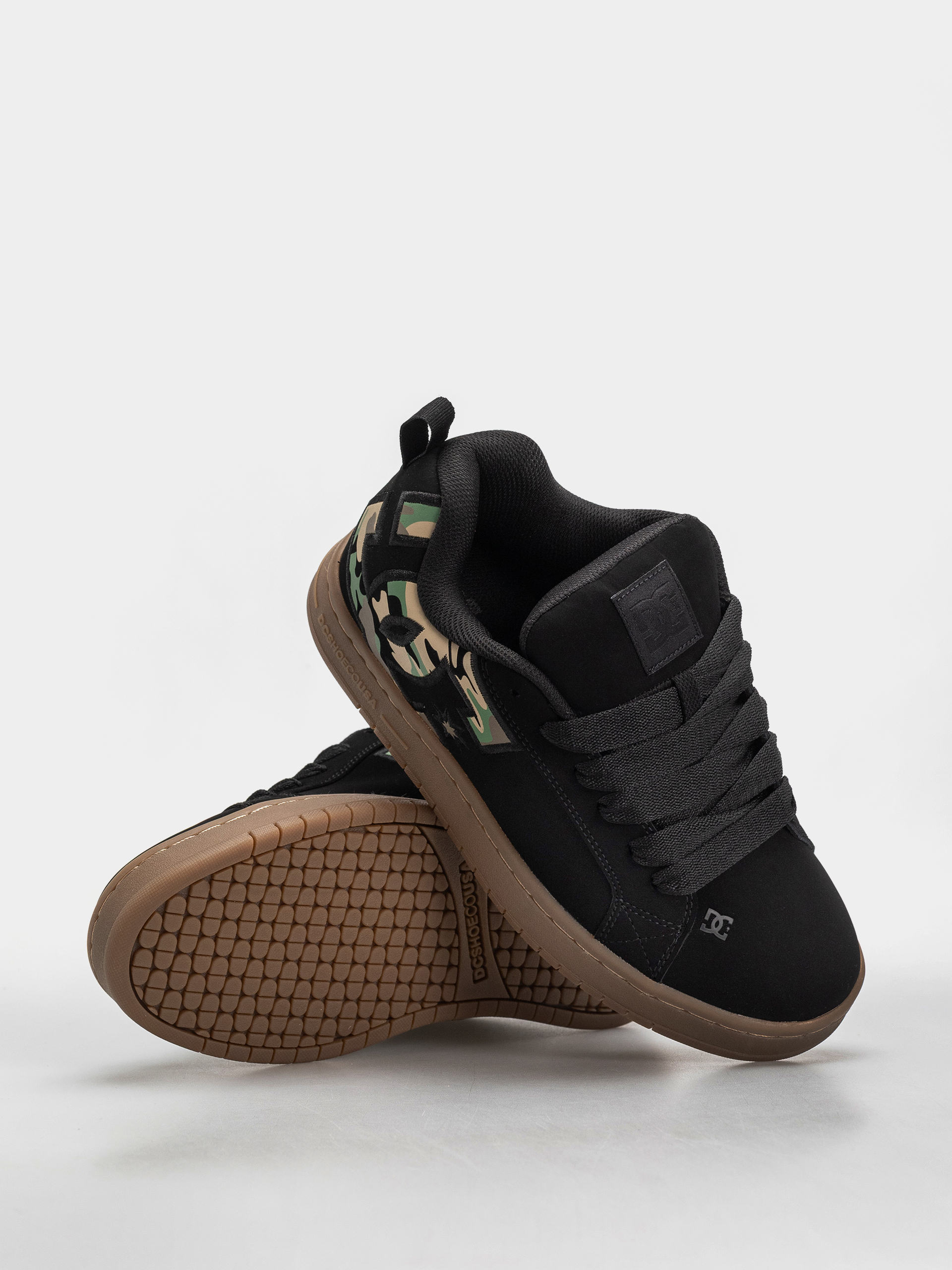 DC Court Graffik Schuhe (black/black/gum)