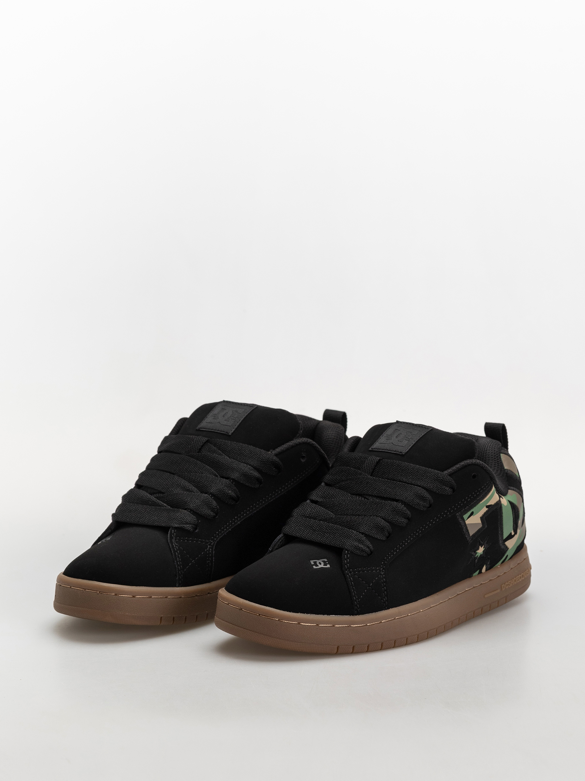 DC Court Graffik Shoes (black/black/gum)
