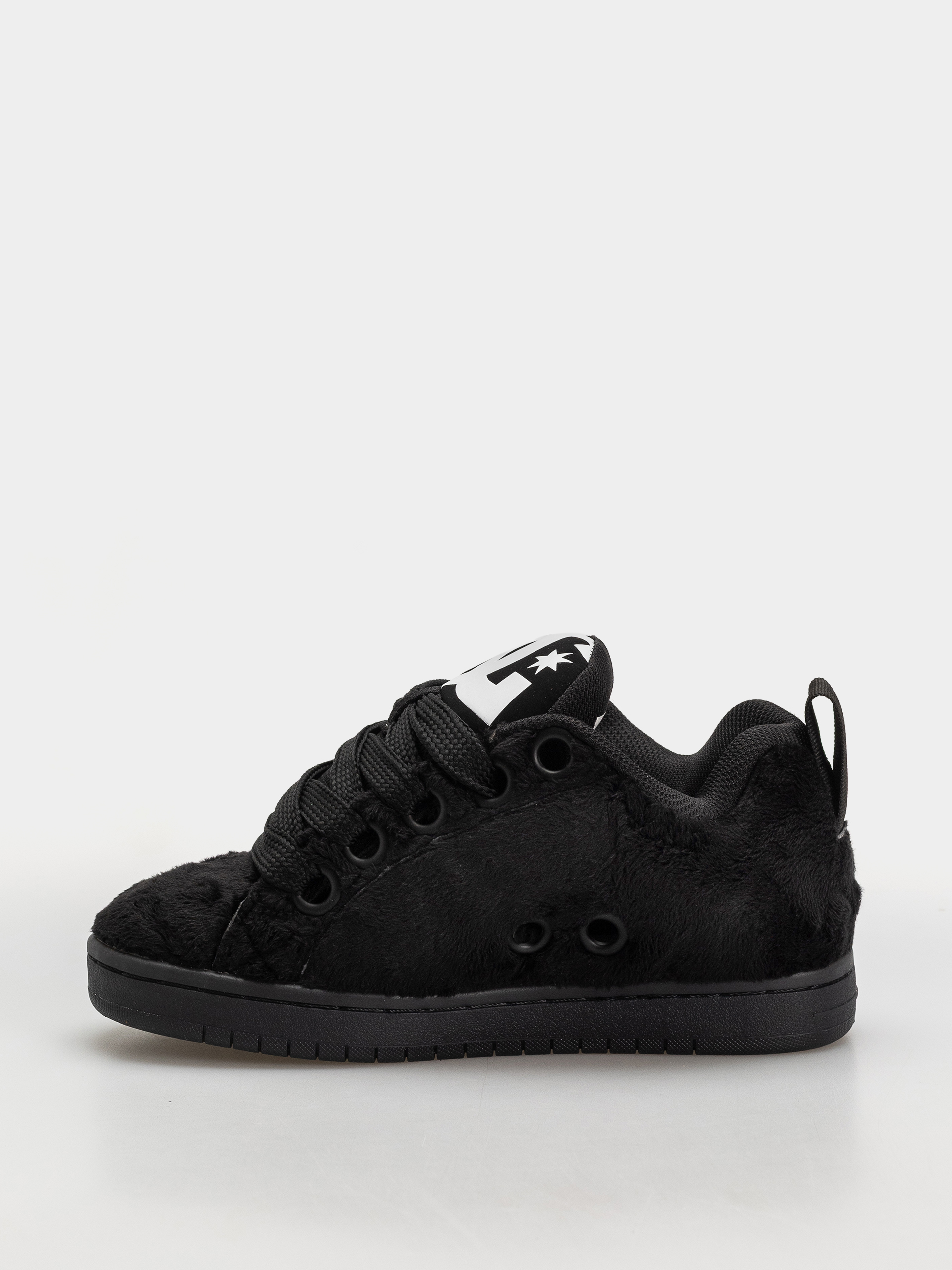 DC Court Graffik Puff Shoes (black/black/white)