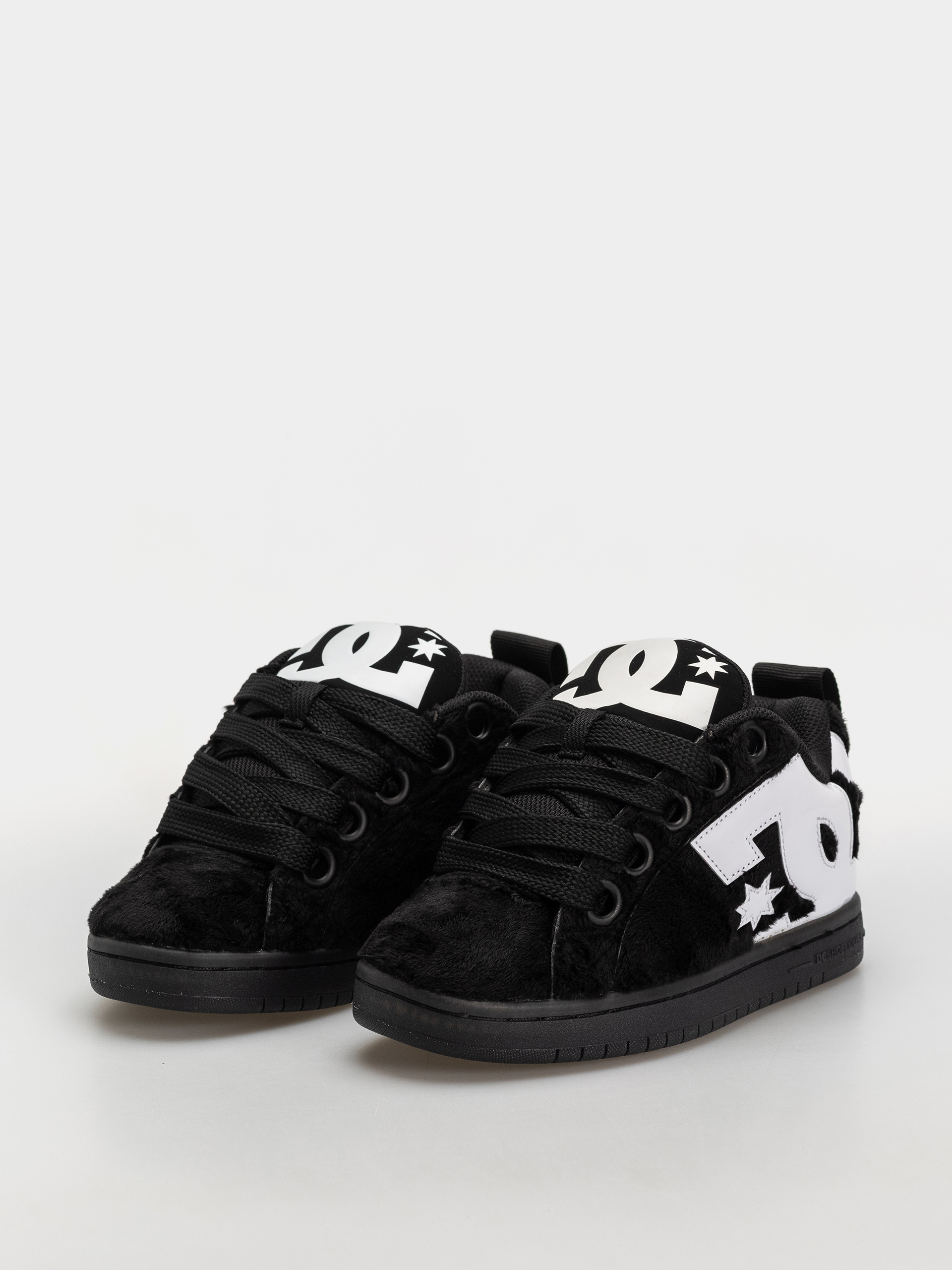 DC Court Graffik Puff Shoes (black/black/white)