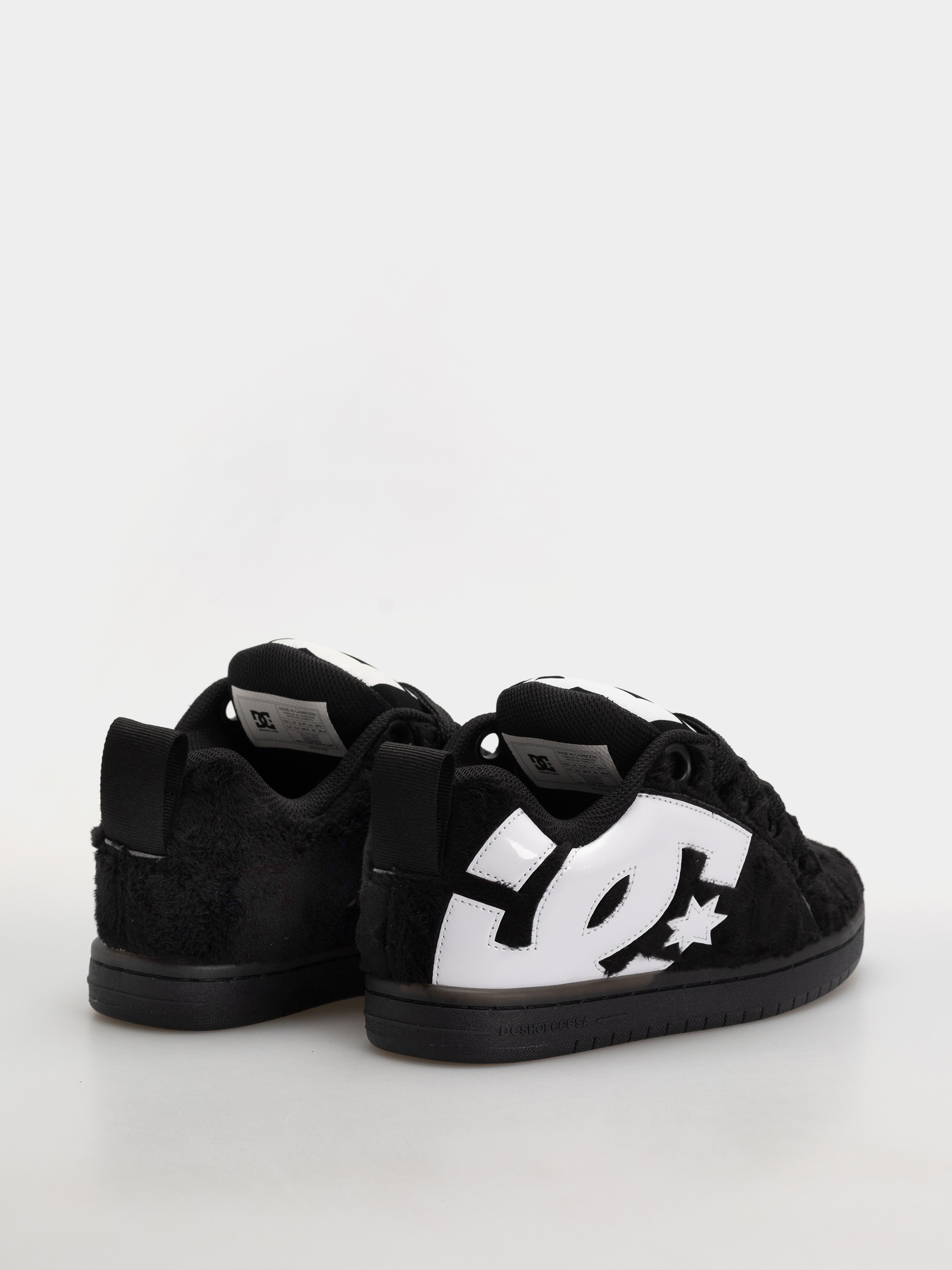DC Court Graffik Puff Shoes (black/black/white)