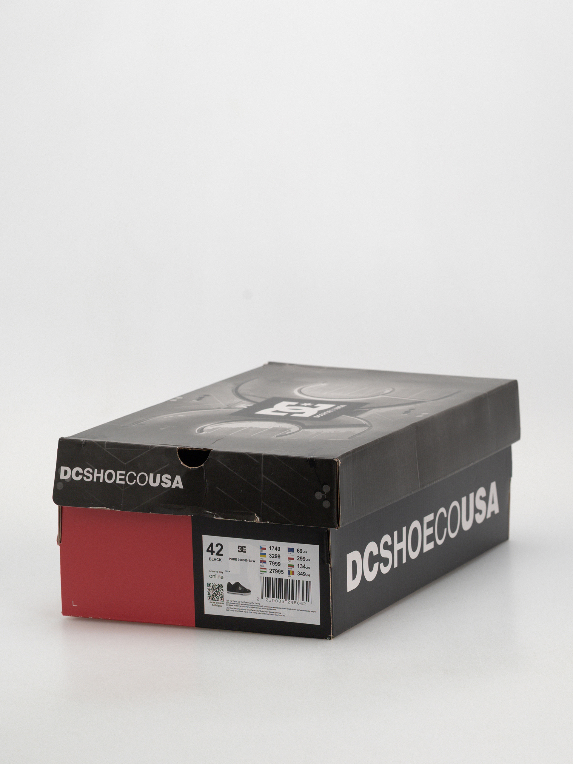 DC Pure Schuhe (black/black/white)