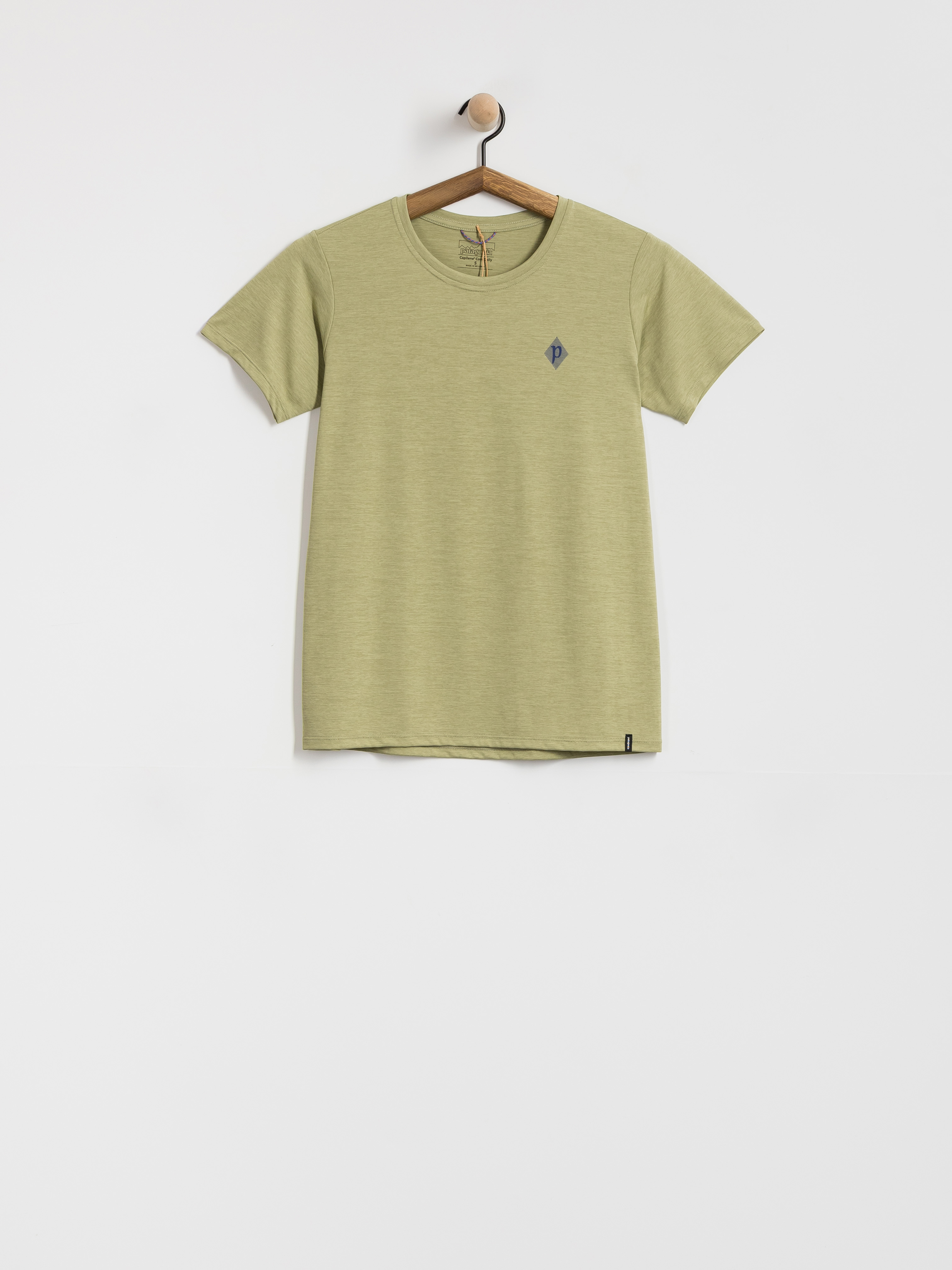 Patagonia Cap Cool Daily Hut Tripper Wmn T-Shirt (gumtree green light gumtree green x dye)