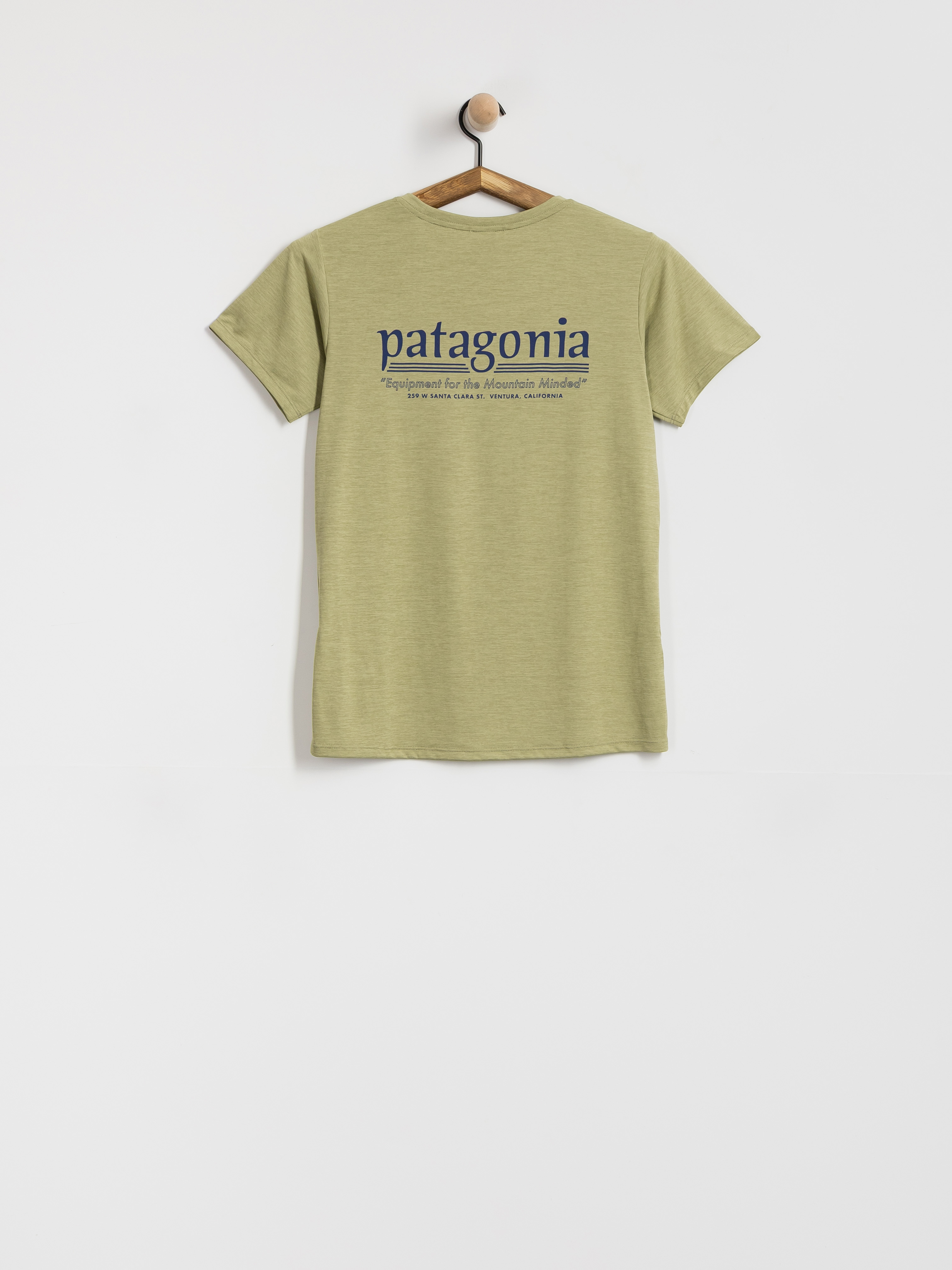 Patagonia Cap Cool Daily Hut Tripper Wmn T-Shirt (gumtree green light gumtree green x dye)